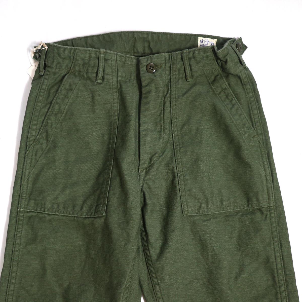 orSlow / SLIM FIT FATIGUE PANTS ウエスト