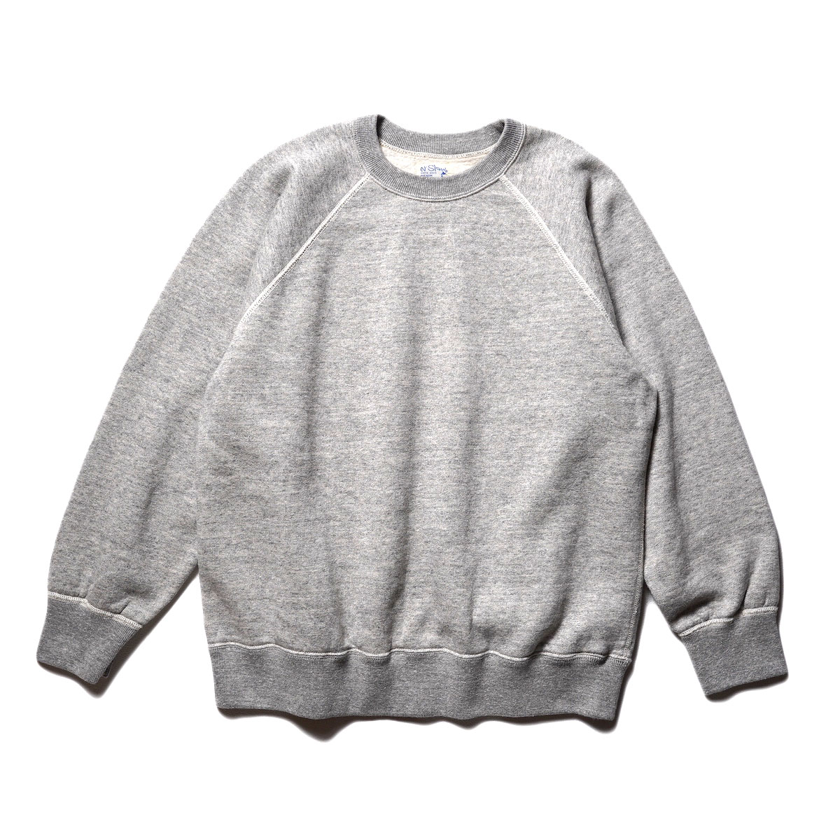orSlow / CREW NECK SWEAT SHIRT (Heather Gray)