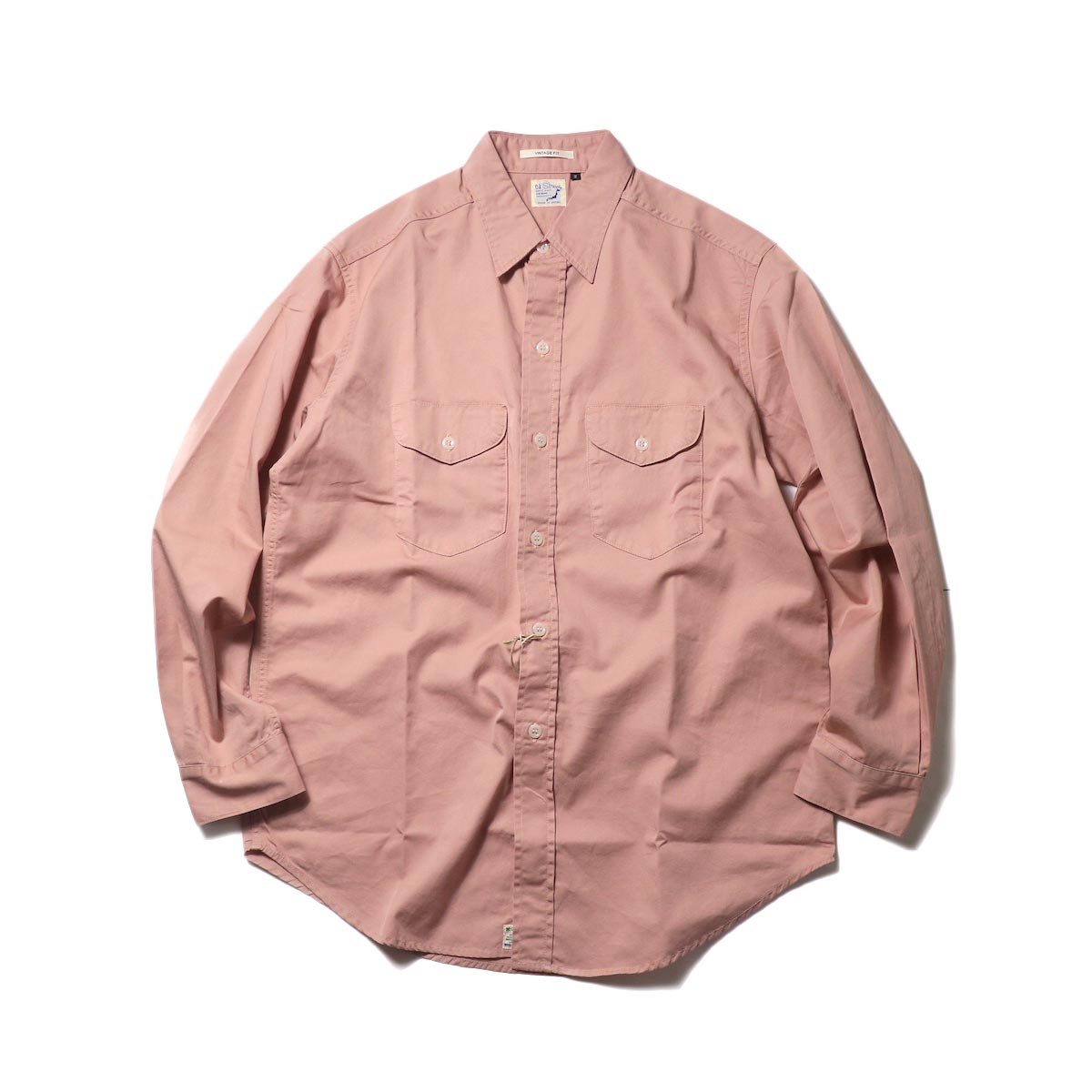 orSlow / UTILITY WORK SHIRT (Pink)