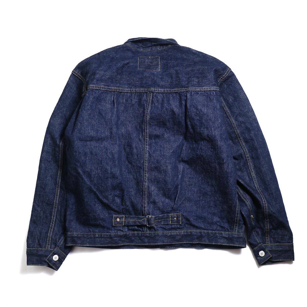 orSlow / Pleated Front Blouse 背面(Tバッグ)