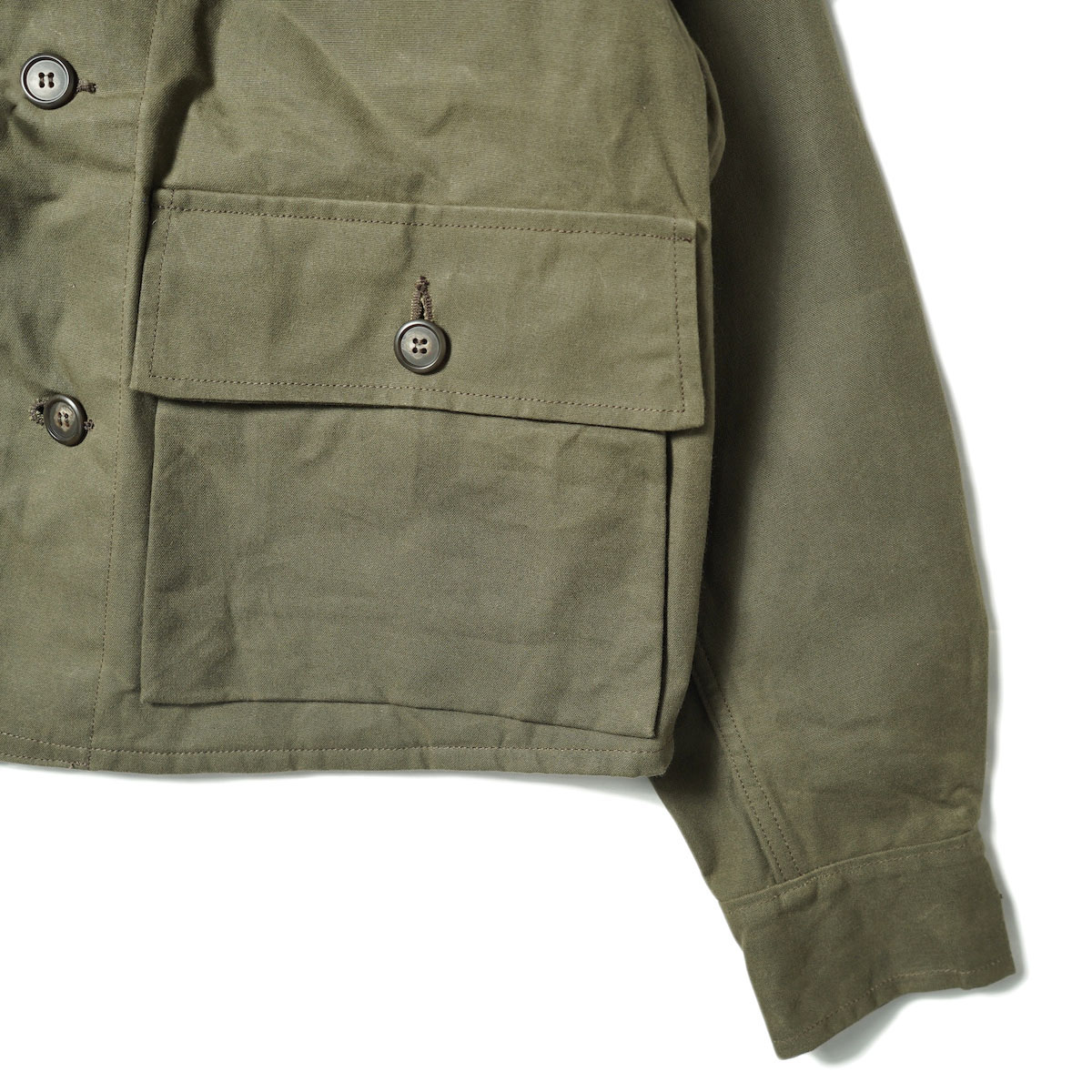 orSlow / MEXICAN LINING HUNTING JACKET (Coffee Brown) 袖・裾