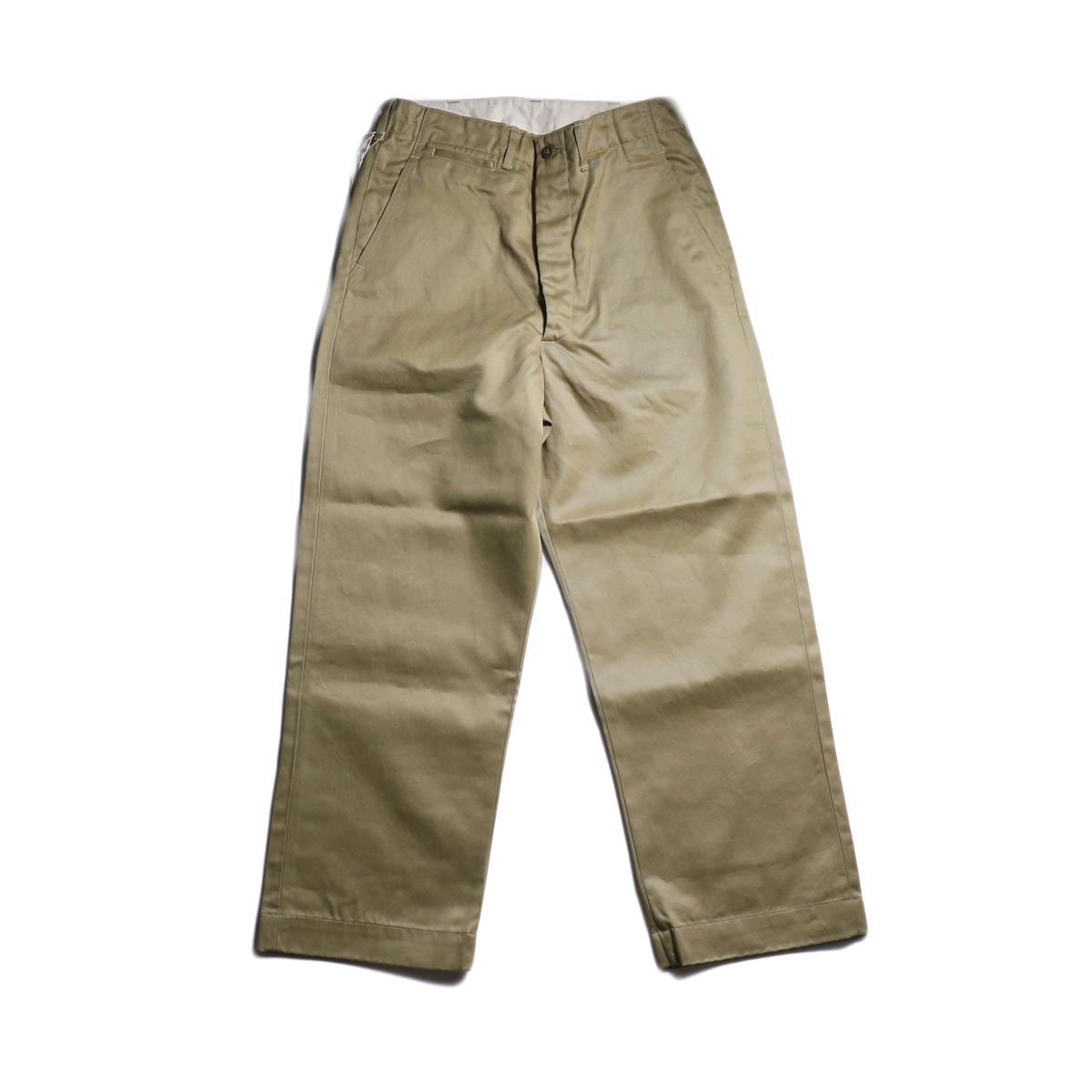 orSlow / VINTAGE FIT ARMY TROUSERS (Khaki)