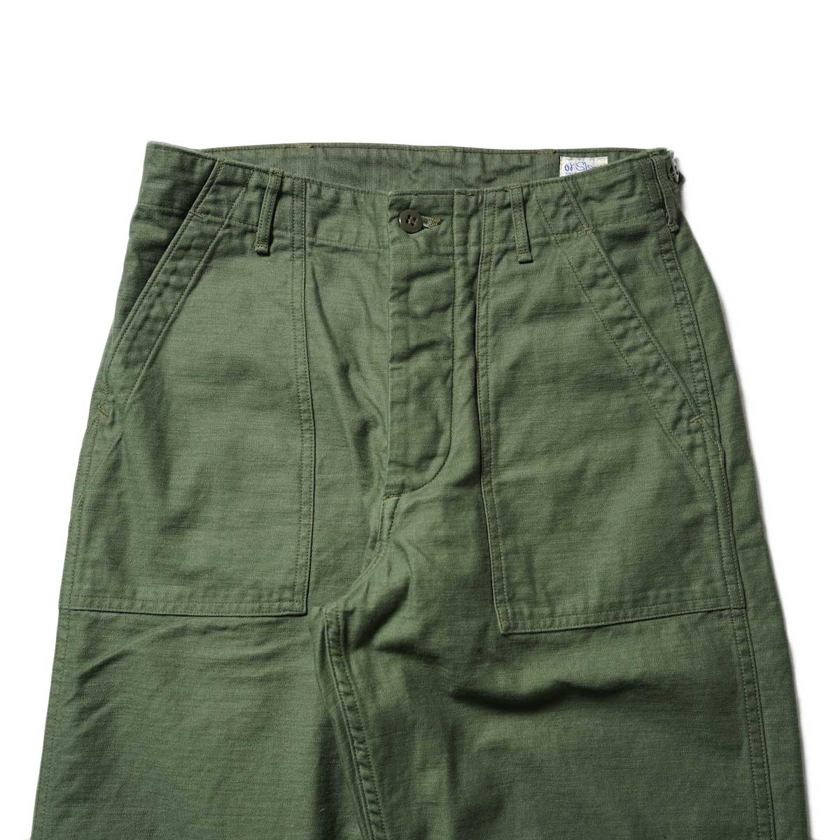 orSlow / US ARMY FATIGUE PANTS (GREEN) ウエスト
