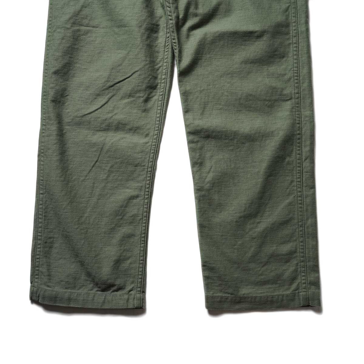 orSlow / US ARMY FATIGUE PANTS (GREEN) 裾