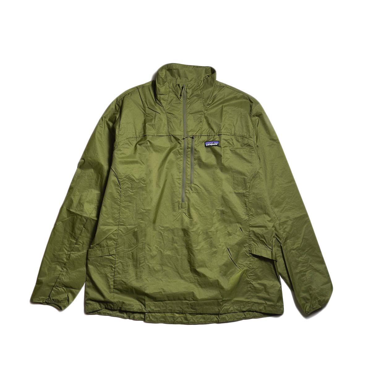 Patagonia / M's Houdini Stash Half Zip P/O (Caper Green)