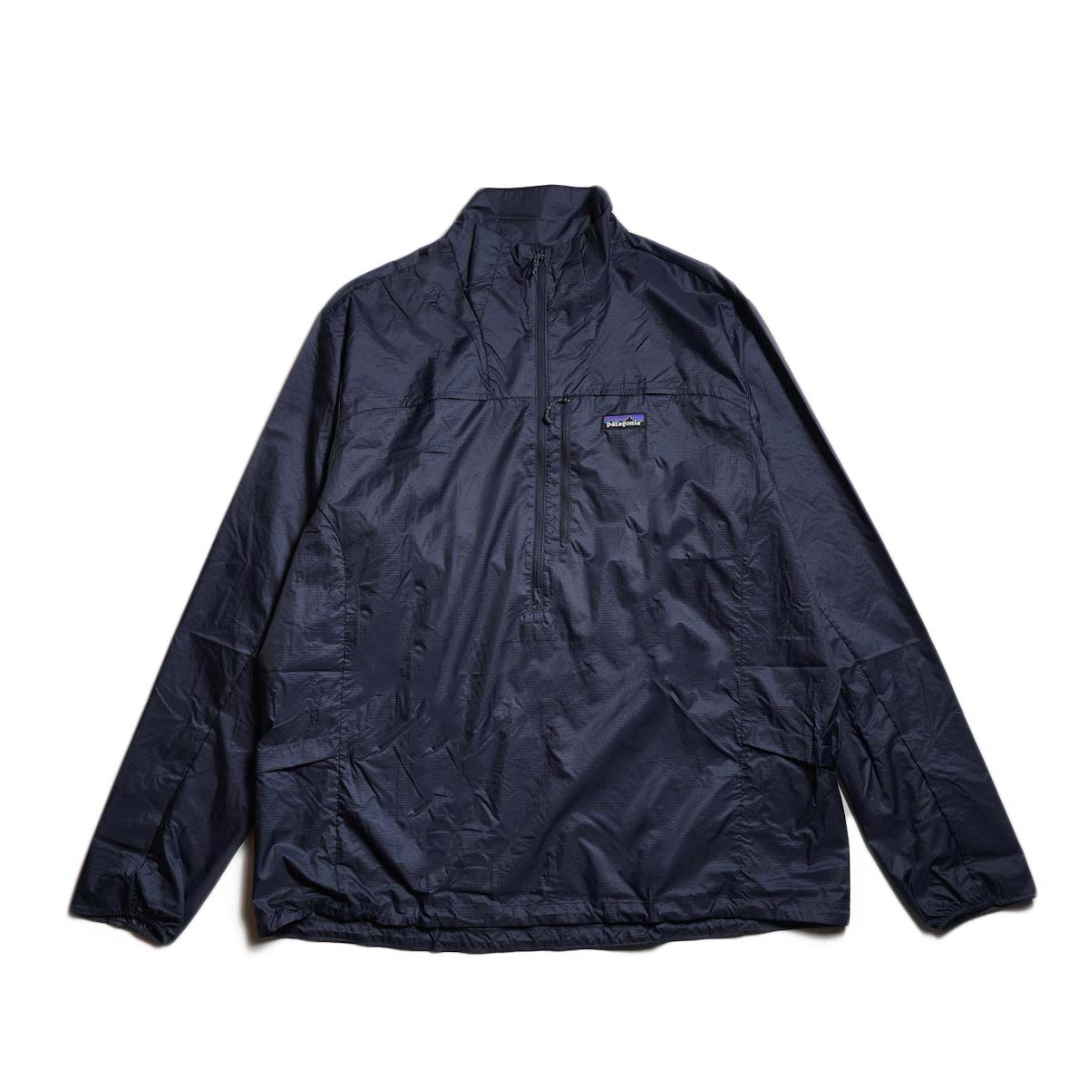 Patagonia / M's Houdini Stash Half Zip P/O (Smolder Blue)