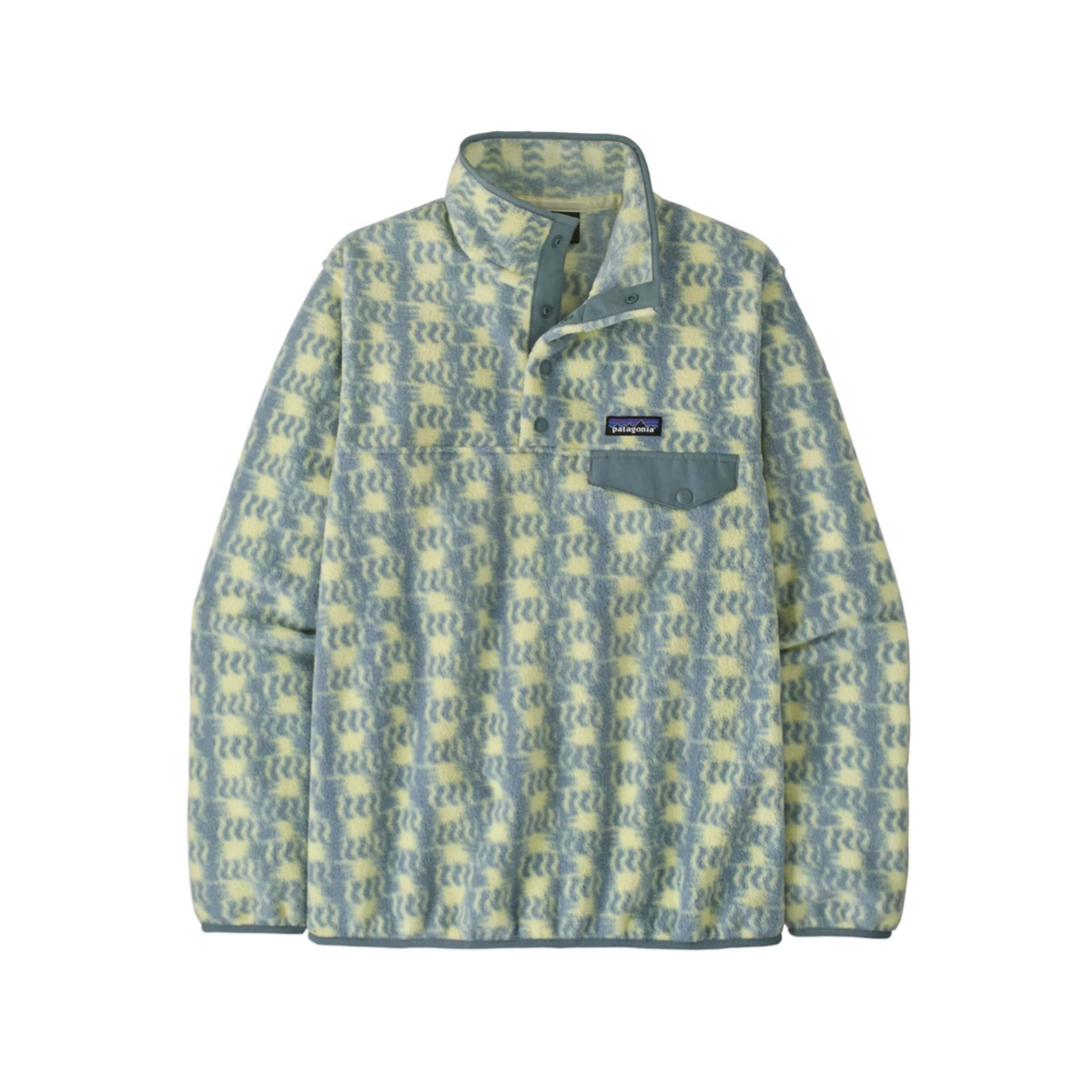 Patagonia / W's LW SYNCHILLA SNAP-T P/O (Sun Quilt: Blue Sage)