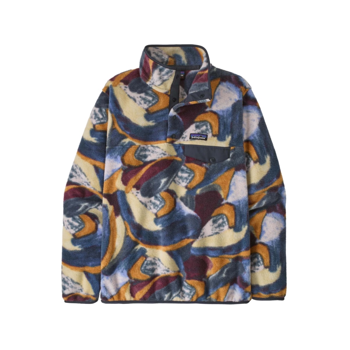 Patagonia / W's LW SYNCHILLA SNAP-T P/O (Smudge: Smolder Blue)