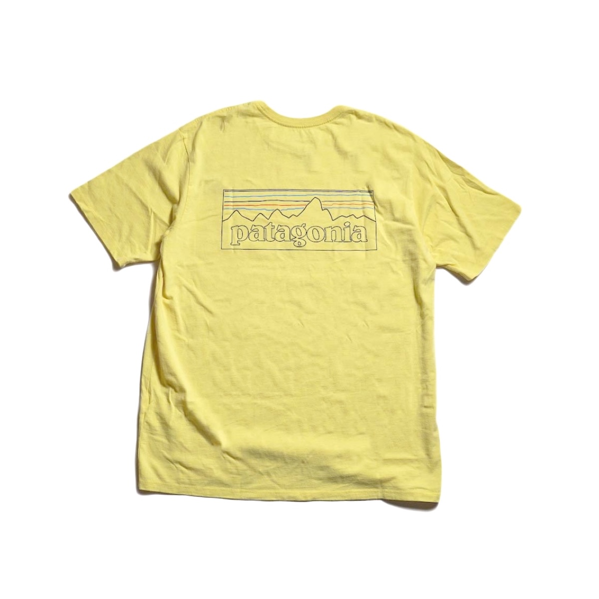 Patagonia / M's P-6 Logo Responsibili Tee (Lemon Zest)