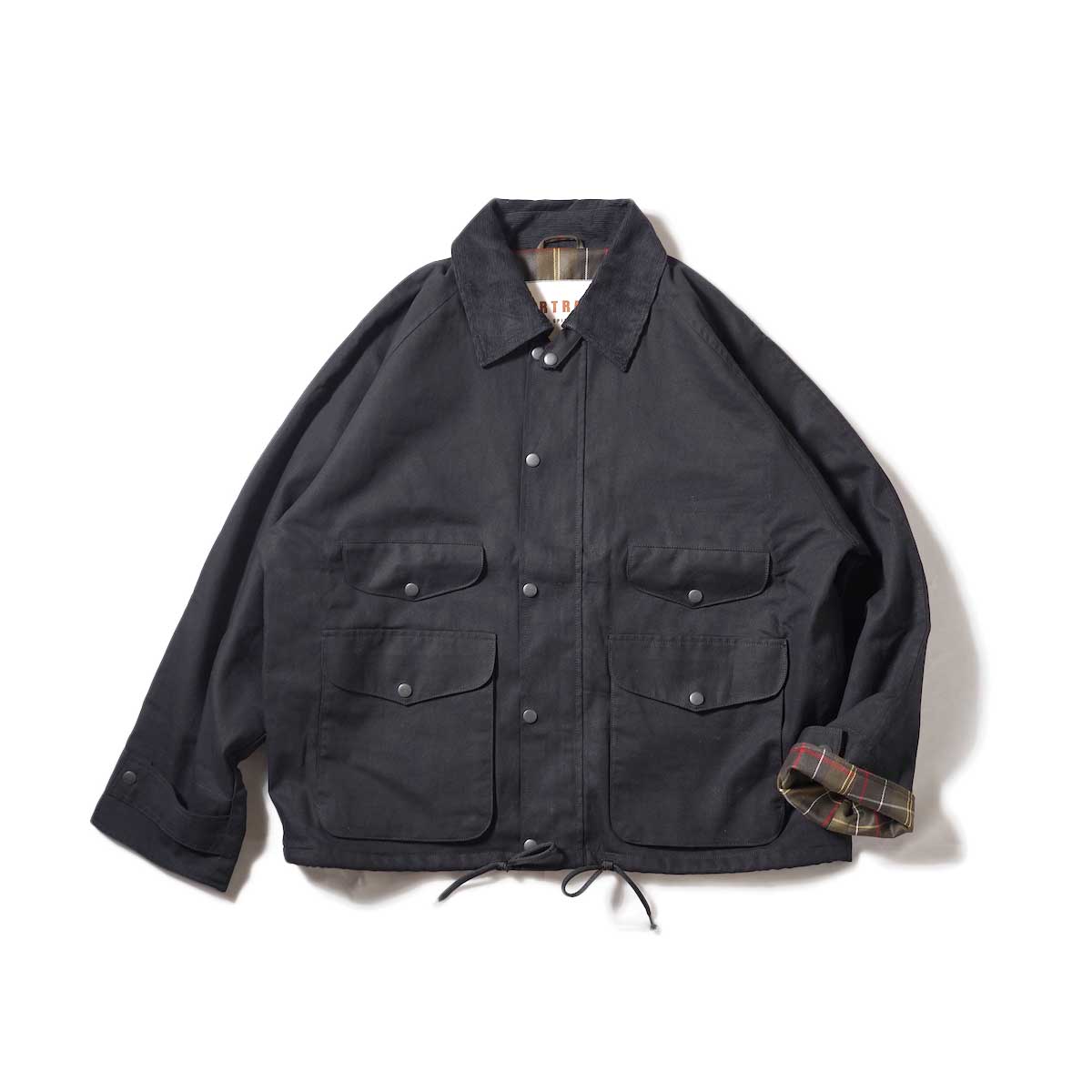 PORTRAITE / Classic Field Jacket Short - Canvas (Black)