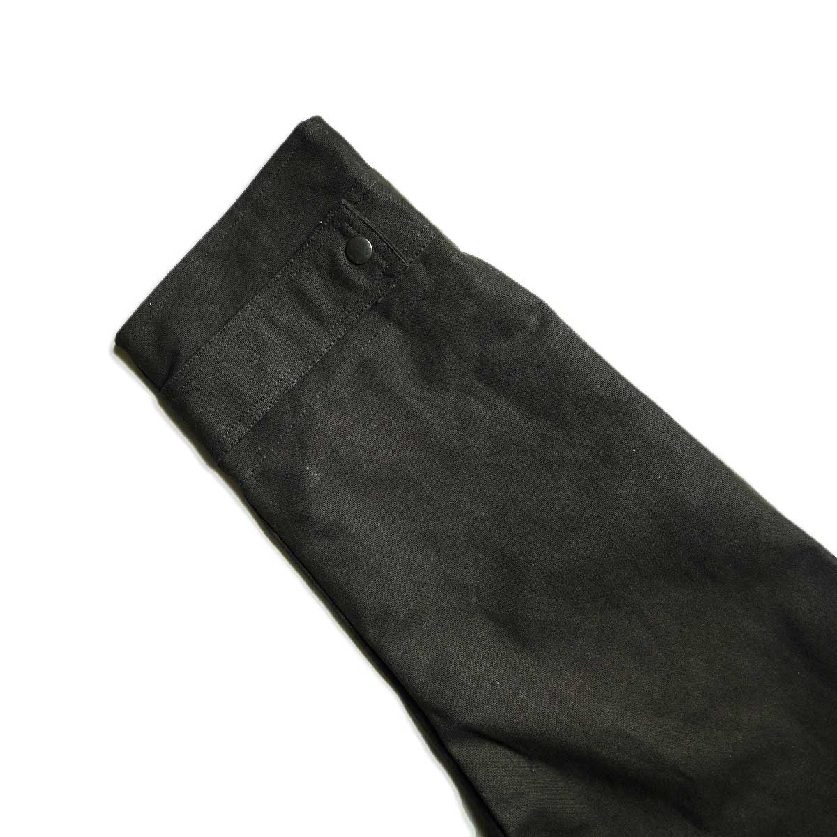 PORTRAITE / Classic Field Jacket Long - Canvas (Black)袖