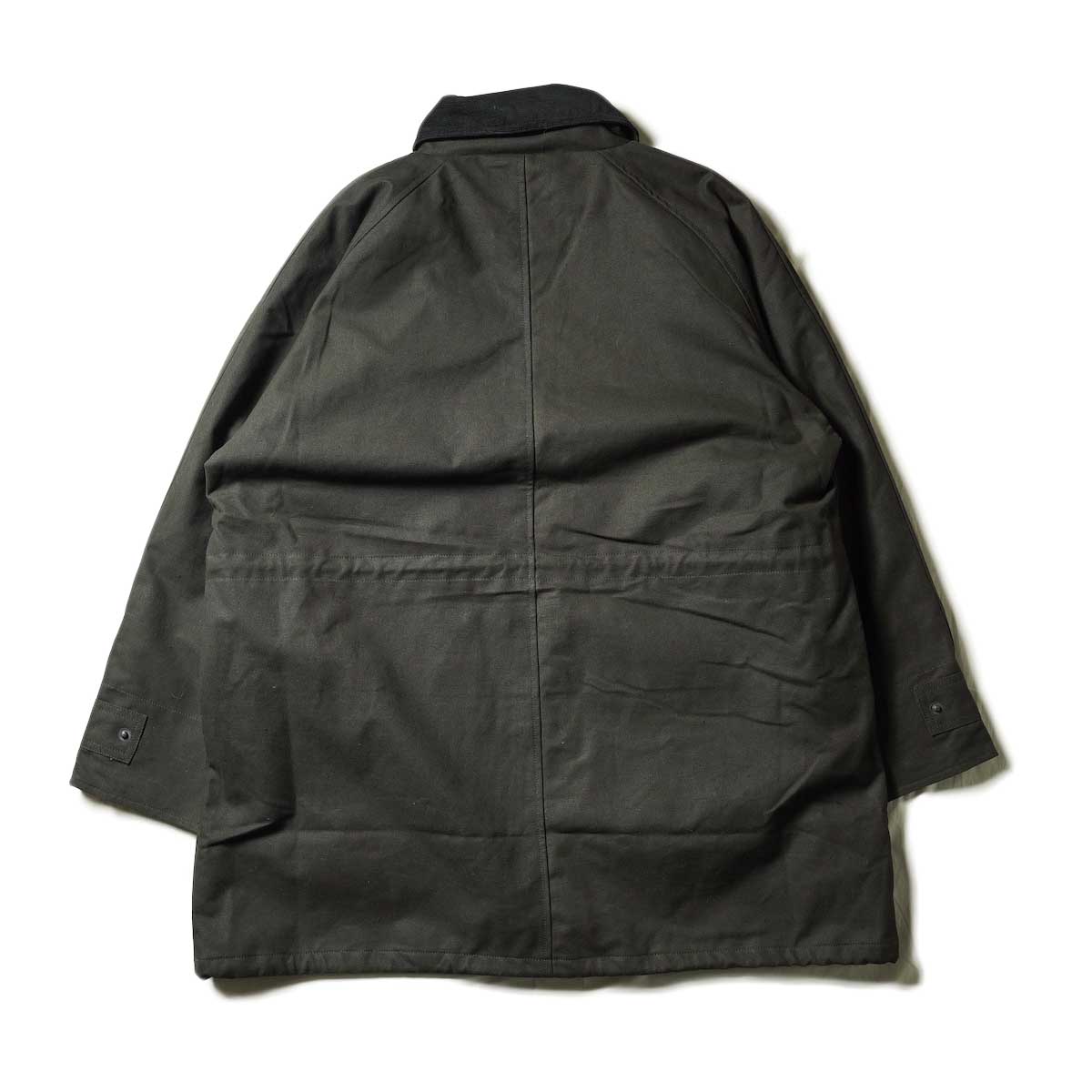 PORTRAITE / Classic Field Jacket Long - Canvas (Black)背面