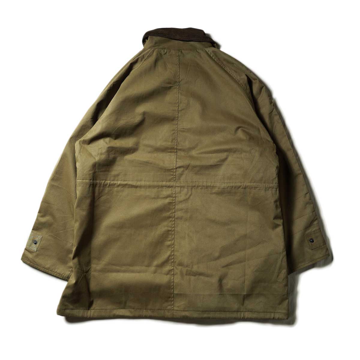 PORTRAITE / Classic Field Jacket Long - Brushed Twill (Khaki)背面