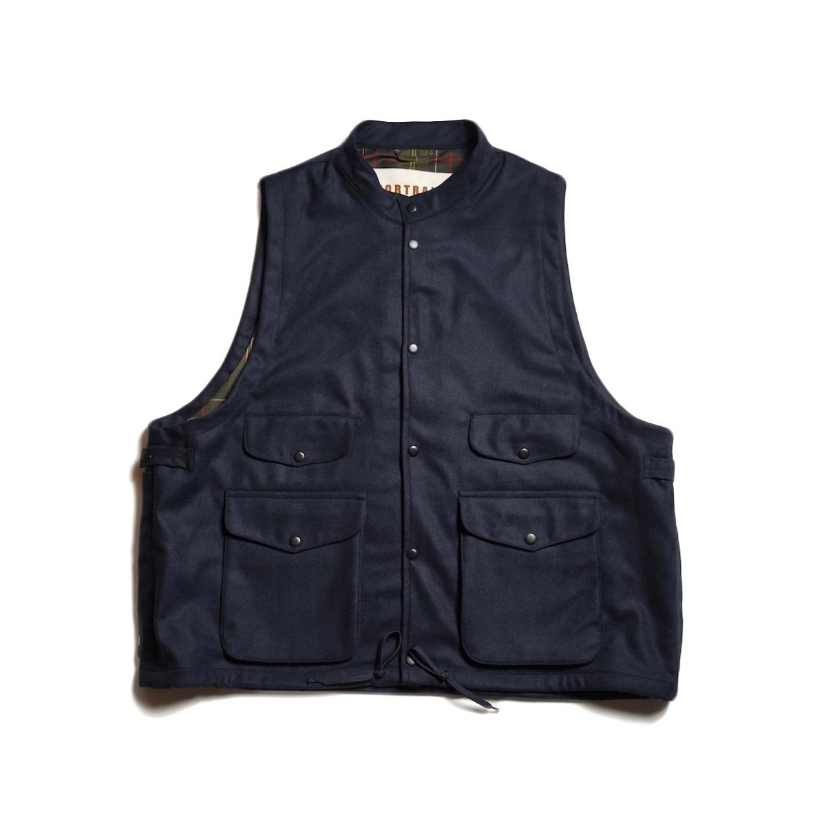 PORTRAITE / Over Vest (Dark Navy Wool)