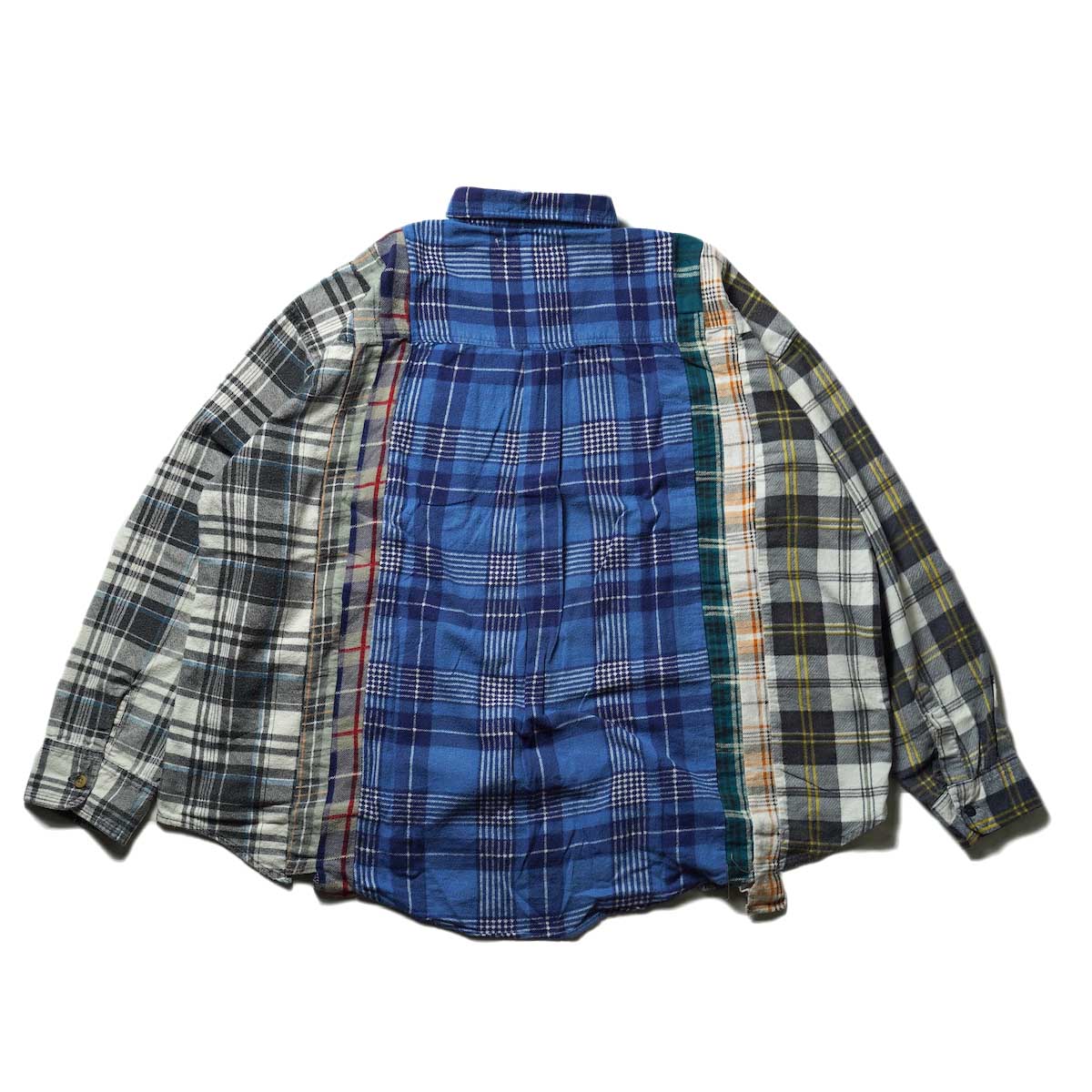 Rebuild by Needles / 7Cuts Wide Shirt (F)背面