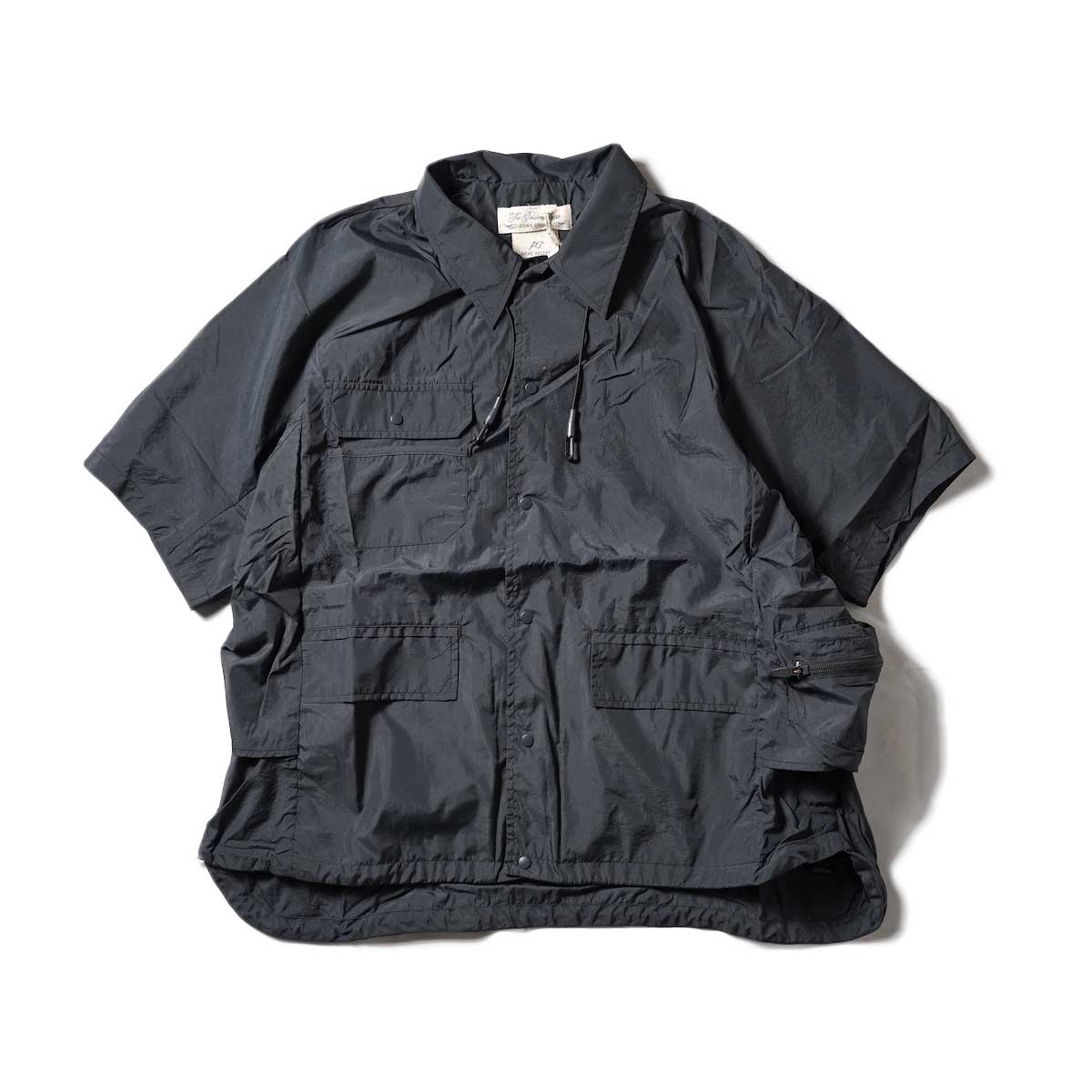REMI RELIEF / ベンチレーションシャツ S/S  (Black)