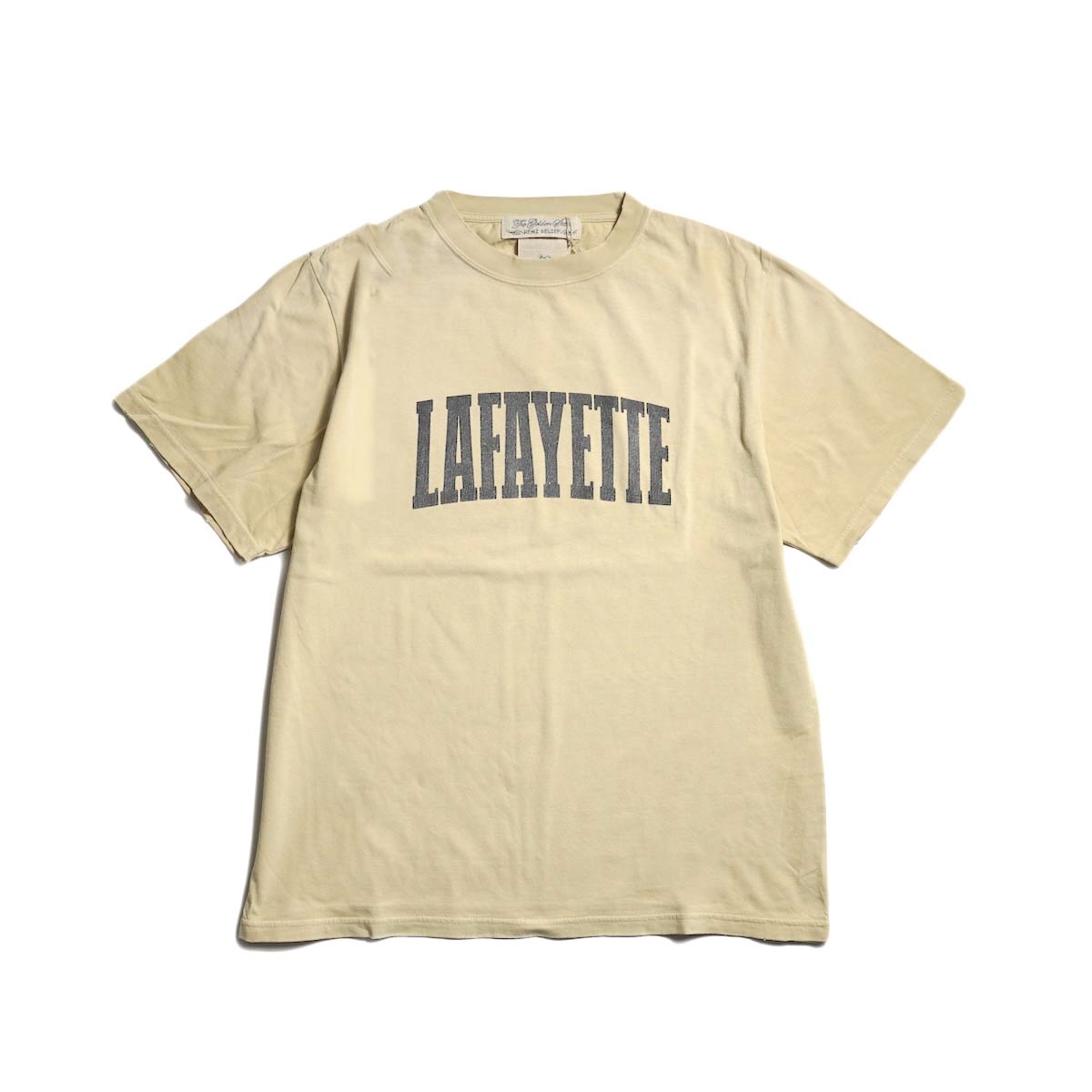 REMI RELIEF / NEW SP加工20/-天竺レギュラーT - LAFAYETTE (Yellow)