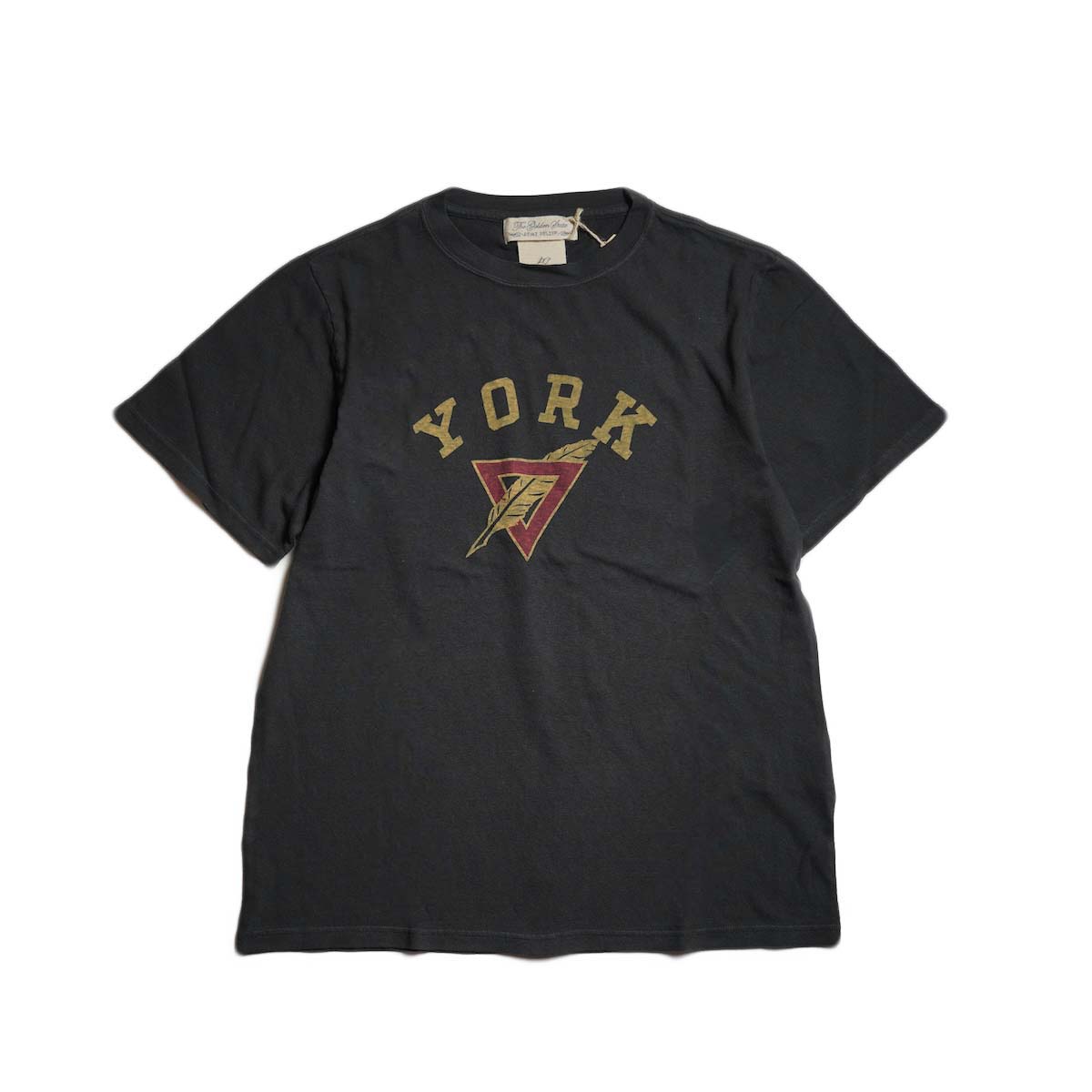 REMI RELIEF / リサイクル天竺SP加工T - YORK (Black)