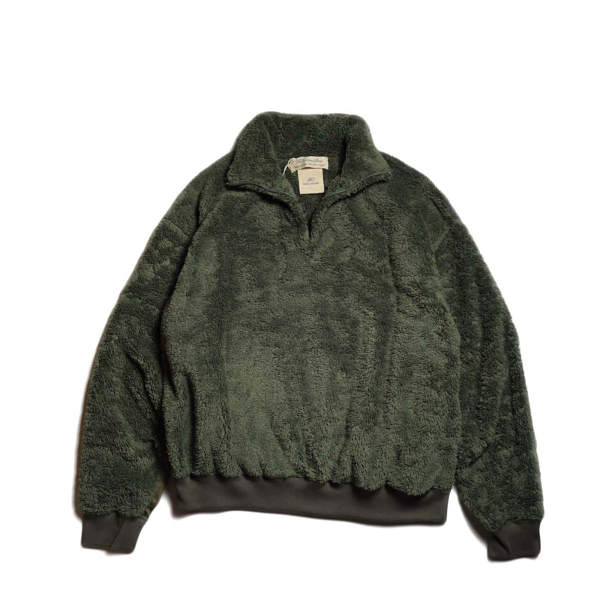 REMI RELIEF / シャギーフリースハーフZIP (Khaki)
