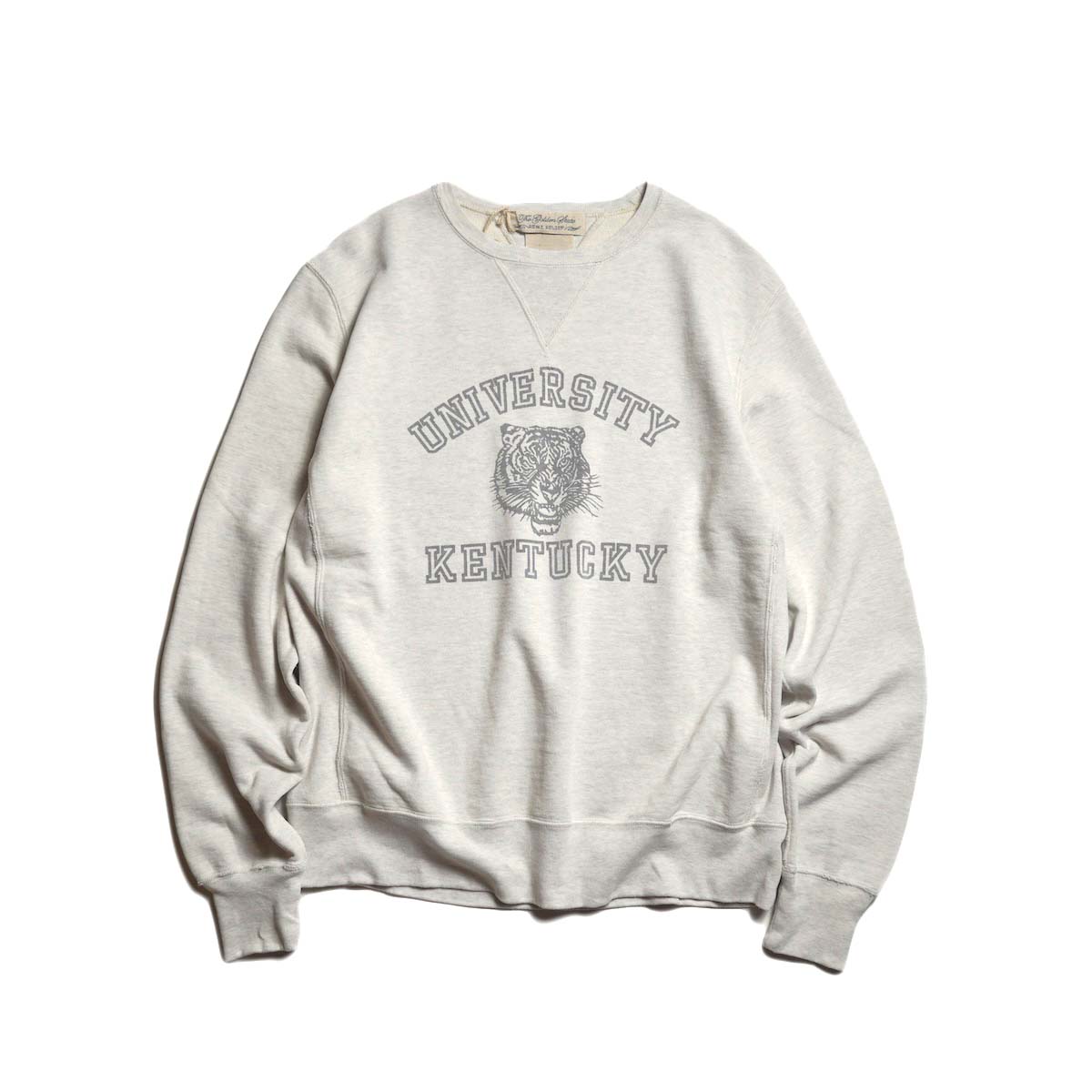 REMI RELIEF / SP加工裏毛クルー - KENTUCKY (Oatmeal)