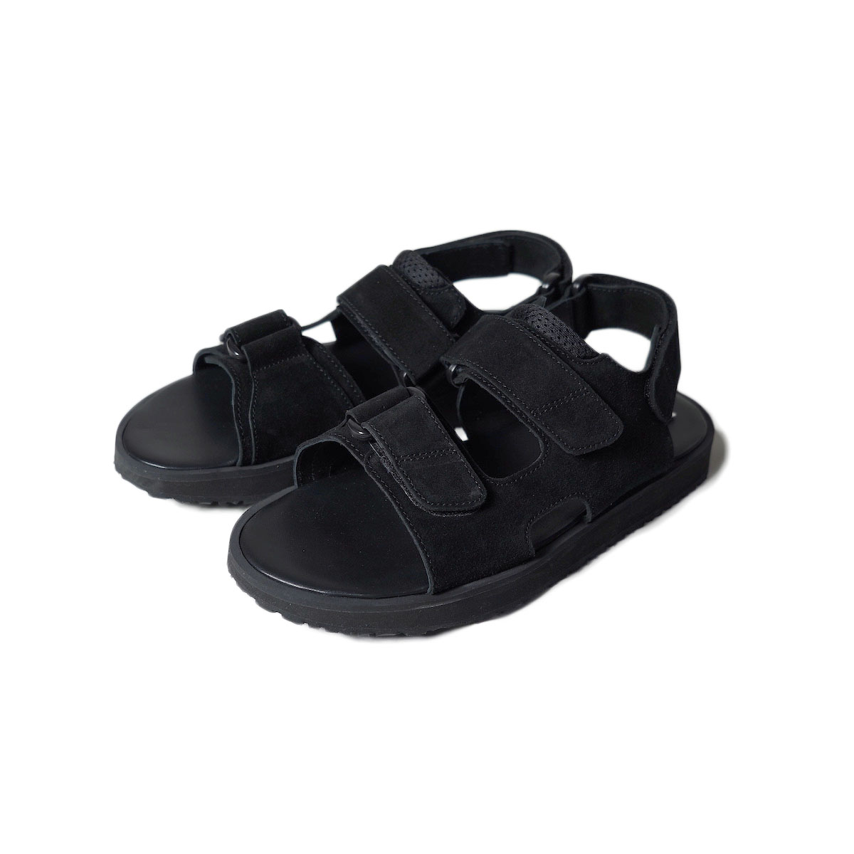 REPRODUCTION OF FOUND / BRITISH MILITARY SANDAL (Black Suede)