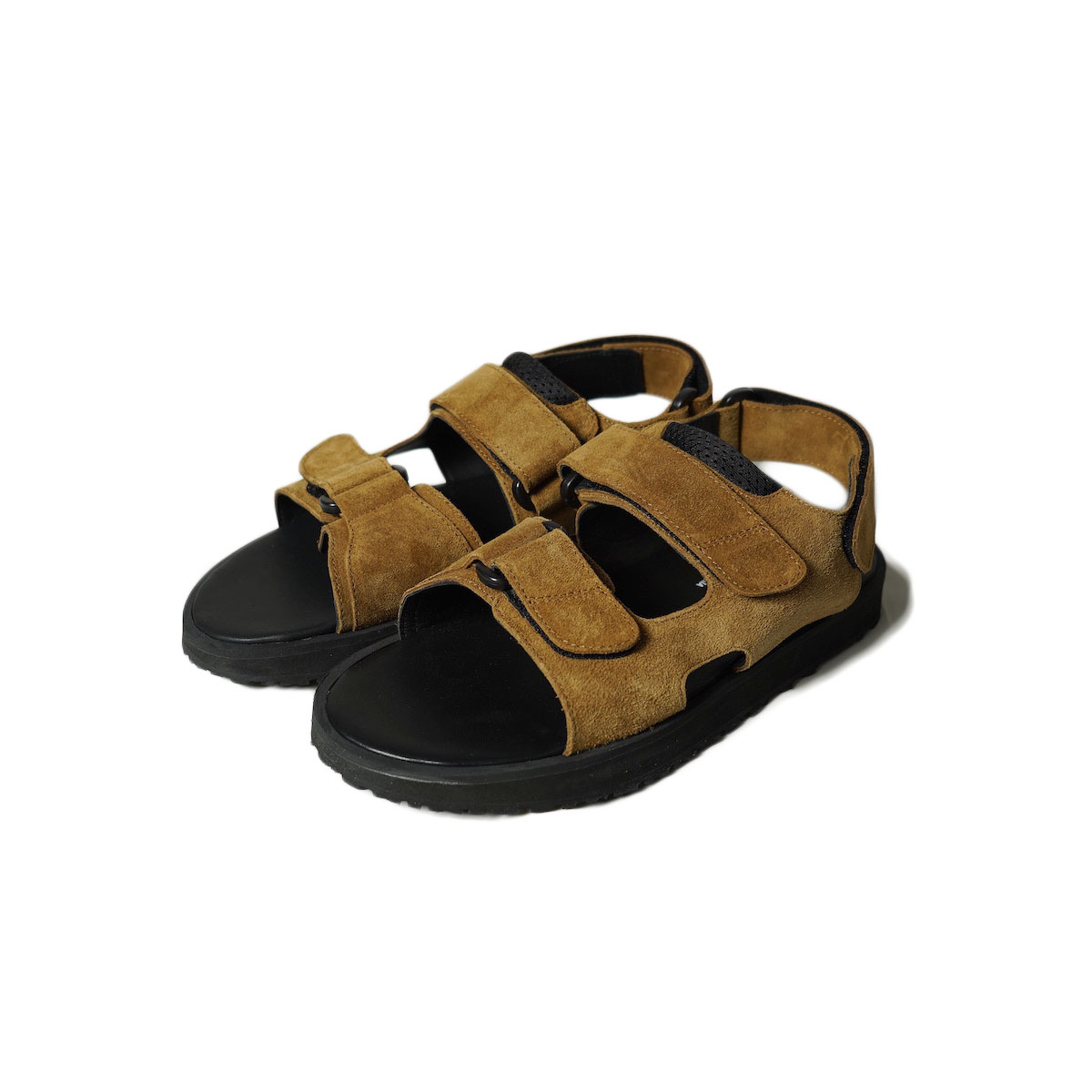 REPRODUCTION OF FOUND / BRITISH MILITARY SANDAL (Dark Camel Suede)
