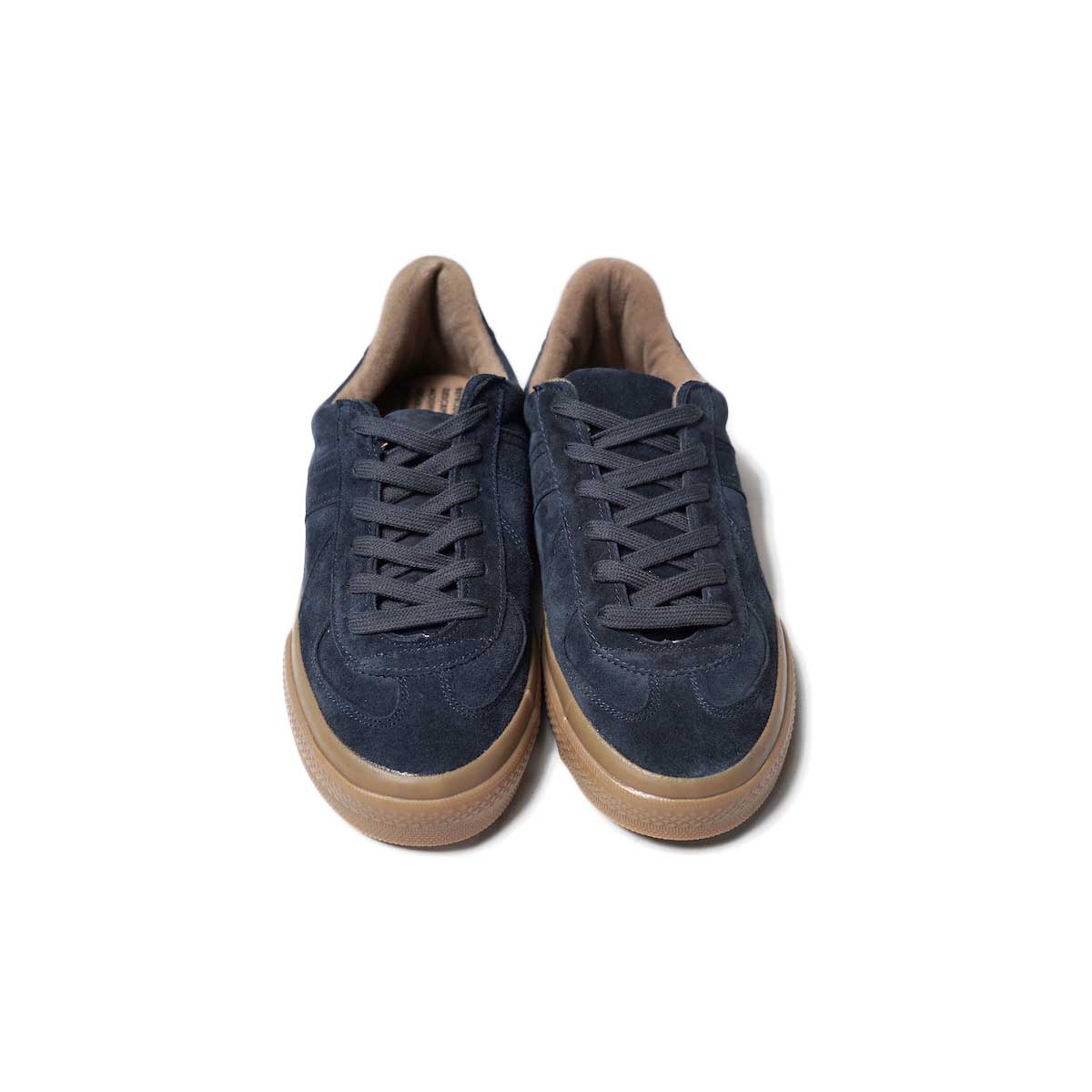 REPRODUCTION OF FOUND / GERMAN MILITARY TRAINER (Dark Navy Suede)上