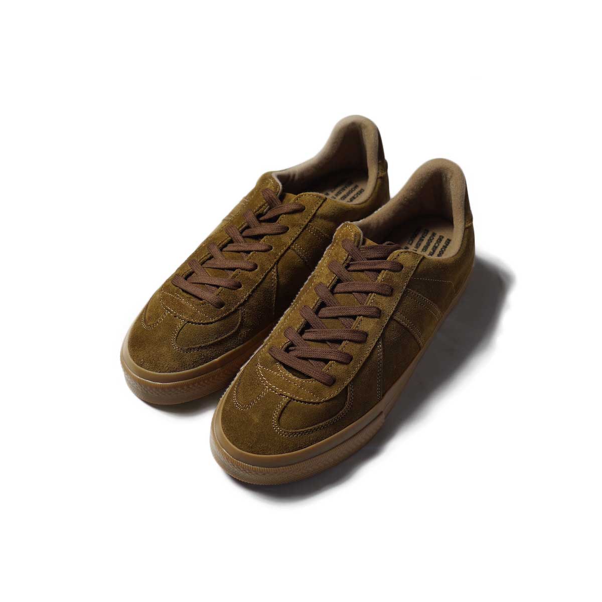 REPRODUCTION OF FOUND / GERMAN MILITARY TRAINER (Tobacco Suede)トップ画