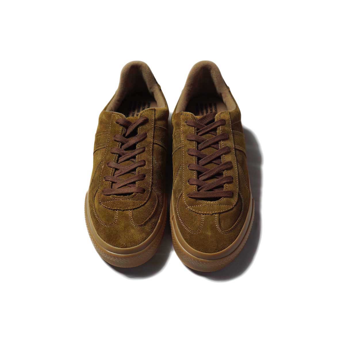 REPRODUCTION OF FOUND / GERMAN MILITARY TRAINER (Tobacco Suede)正面