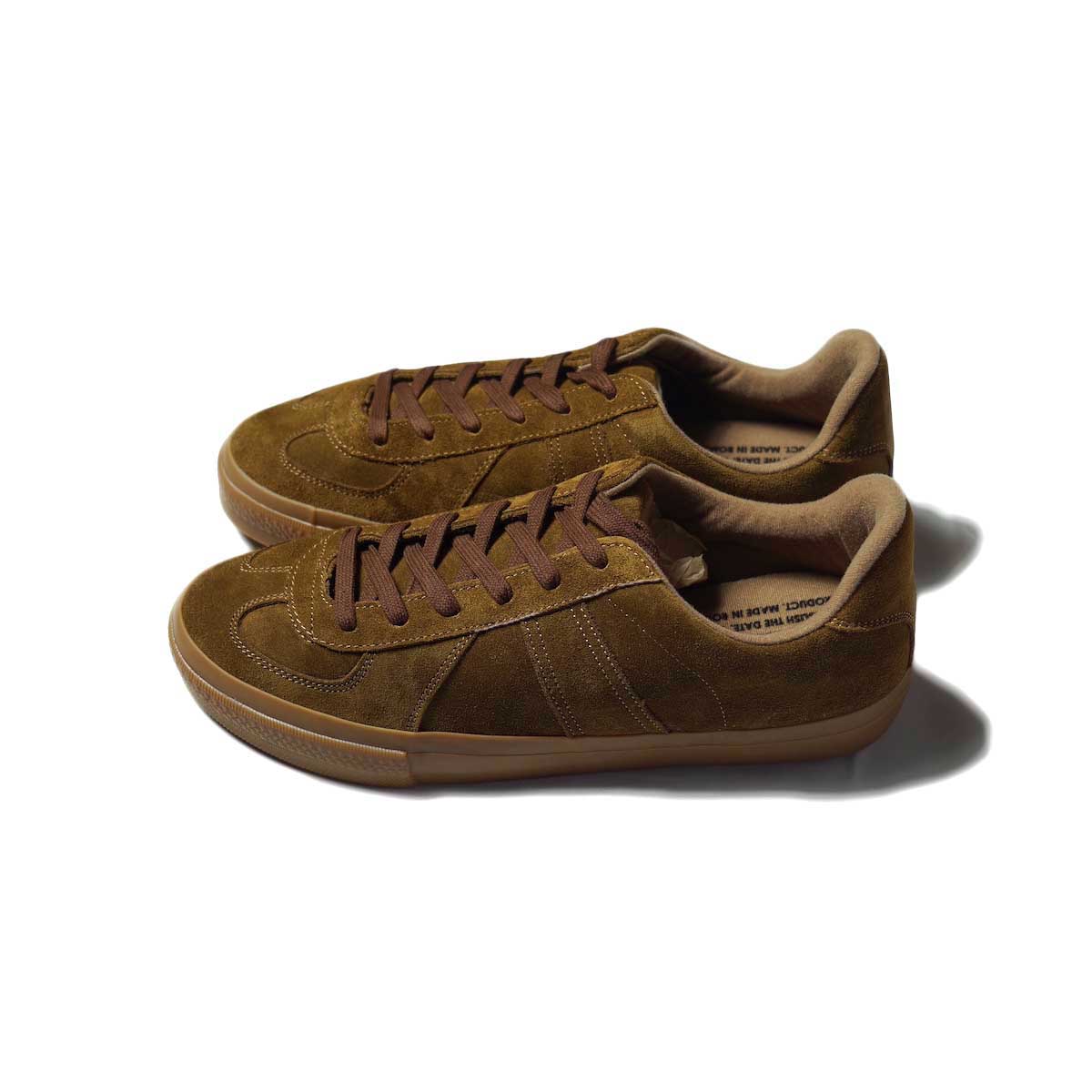 REPRODUCTION OF FOUND / GERMAN MILITARY TRAINER (Tobacco Suede)横