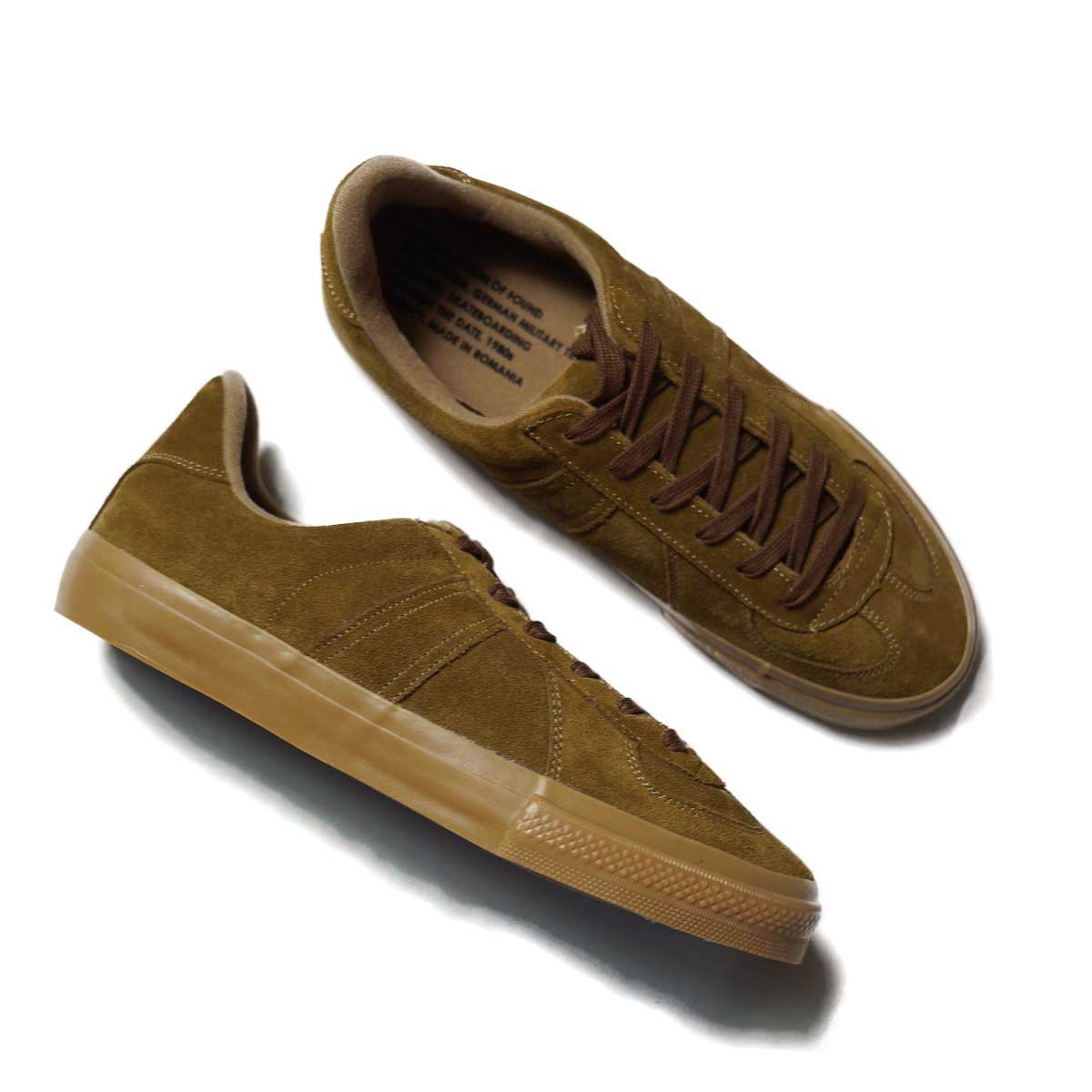 REPRODUCTION OF FOUND / GERMAN MILITARY TRAINER (Tobacco Suede)イメージ