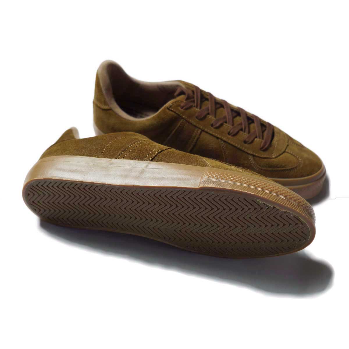 REPRODUCTION OF FOUND / GERMAN MILITARY TRAINER (Tobacco Suede) ソール
