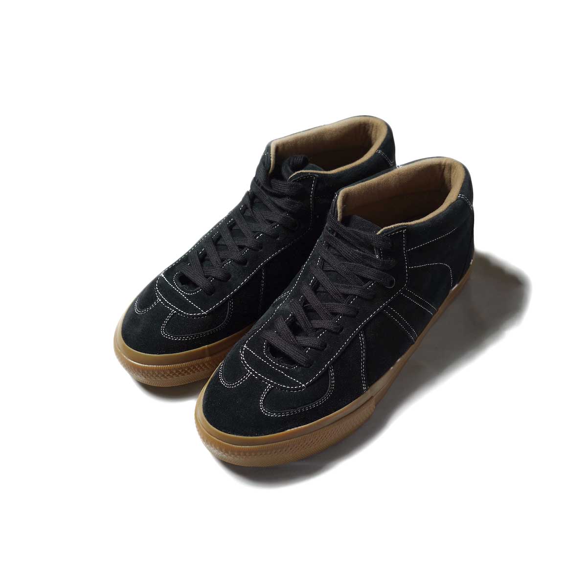 REPRODUCTION OF FOUND / GERMAN MILITARY TRAINER (Black Suede)