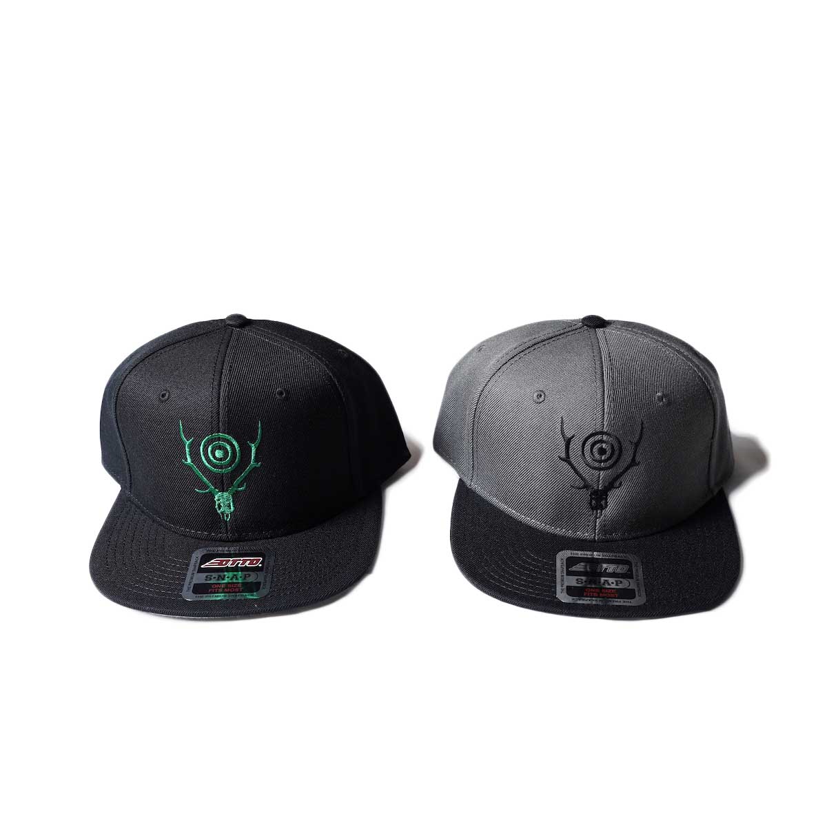 South2 West8 / BASEBALL CAP - S&T EMB. 正面