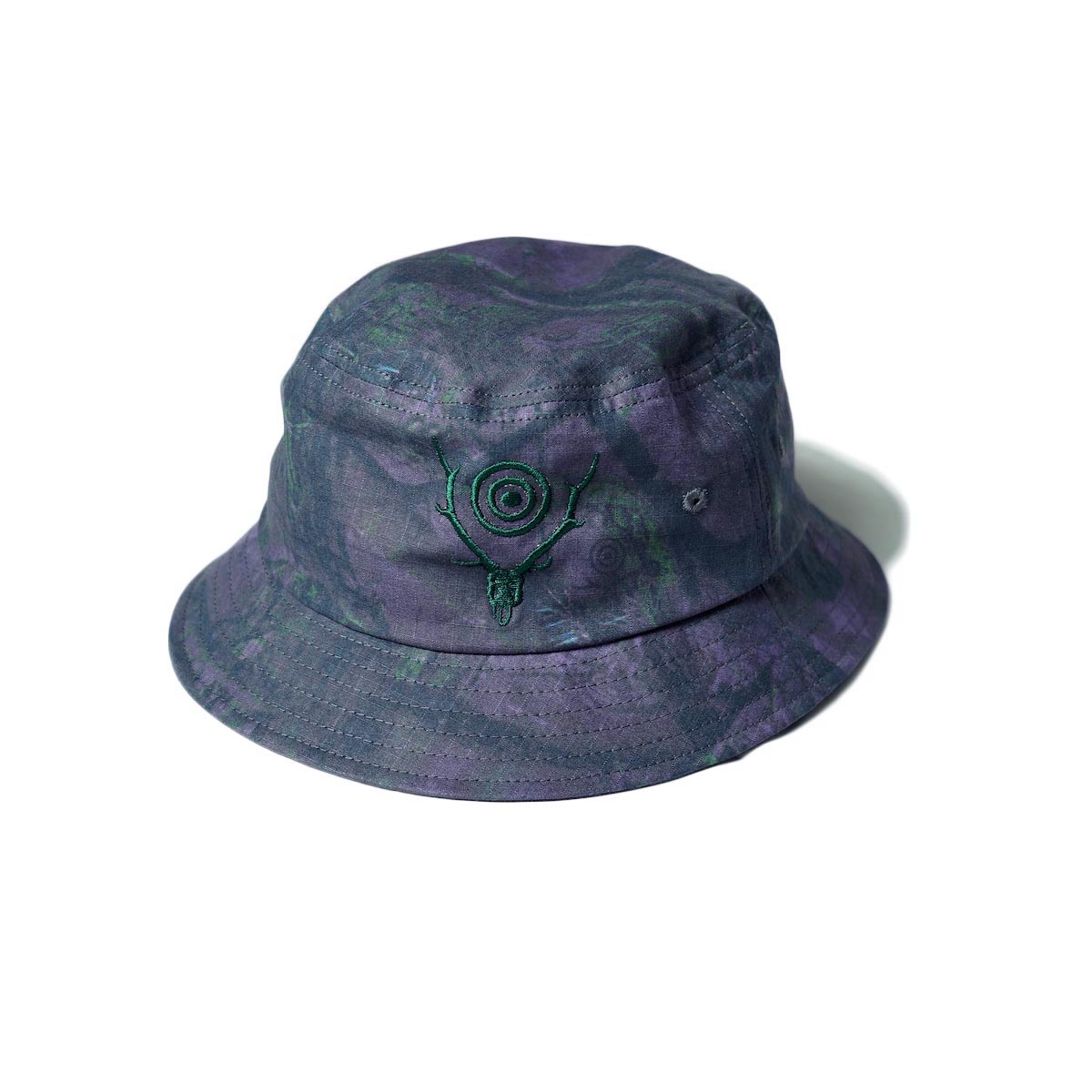 South2 West8 / BUCKET HAT - COTTON RIPSTOP / S2W8 CAMO (gray)
