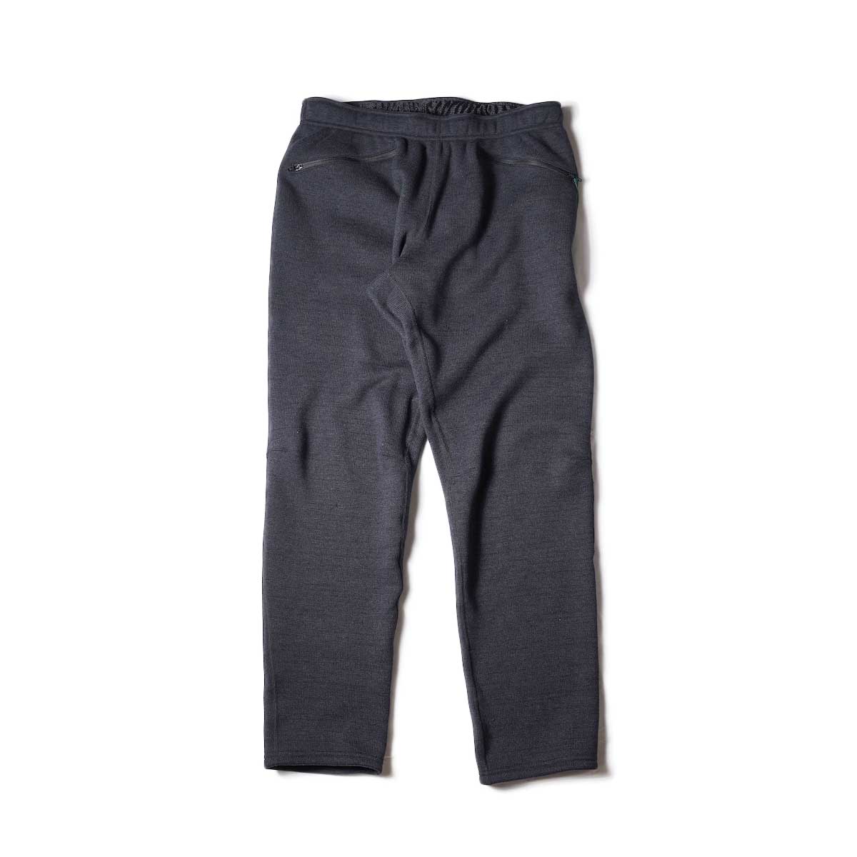 South2 West8 / 2P Cycle Pant - POLARTEC Fleece Lined Jersey (Black)正面