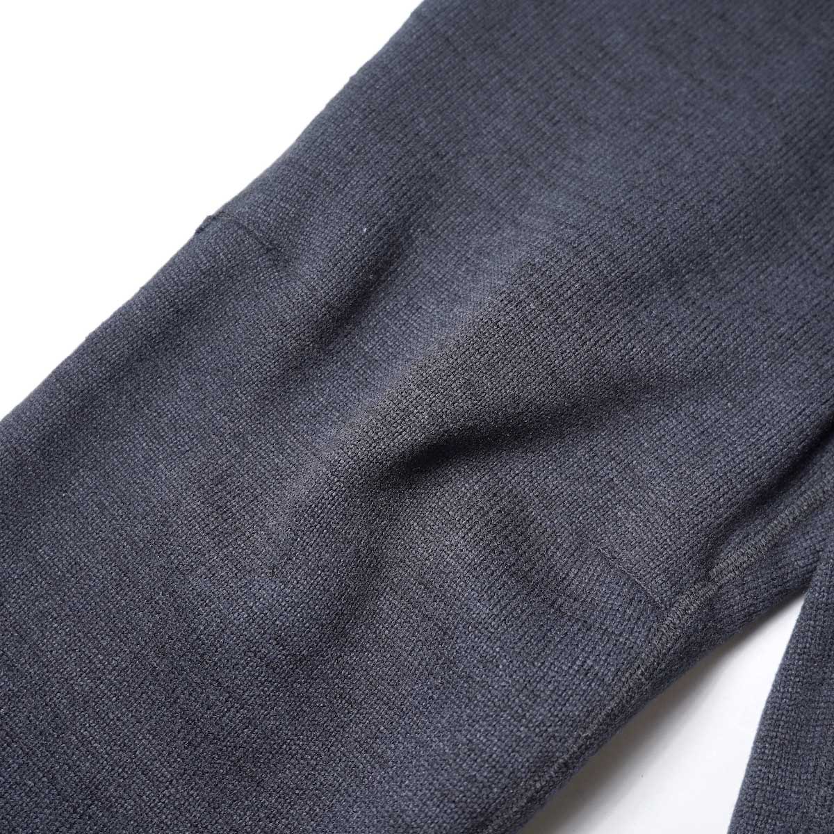 South2 West8 / 2P Cycle Pant - POLARTEC Fleece Lined Jersey (Black)膝