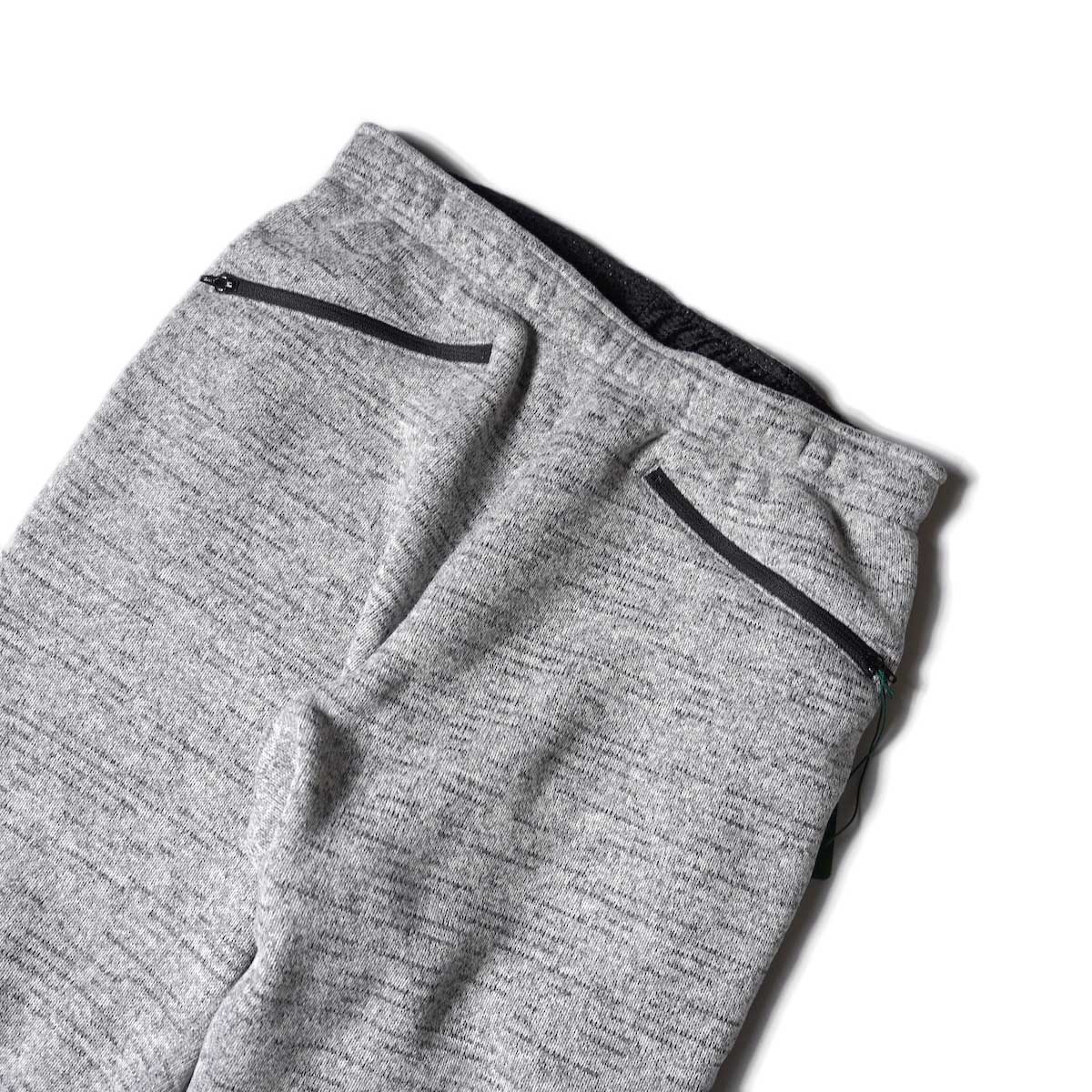 South2 West8 / 2P Cycle Pant - POLARTEC Fleece Lined Jersey (Grey)ウエスト