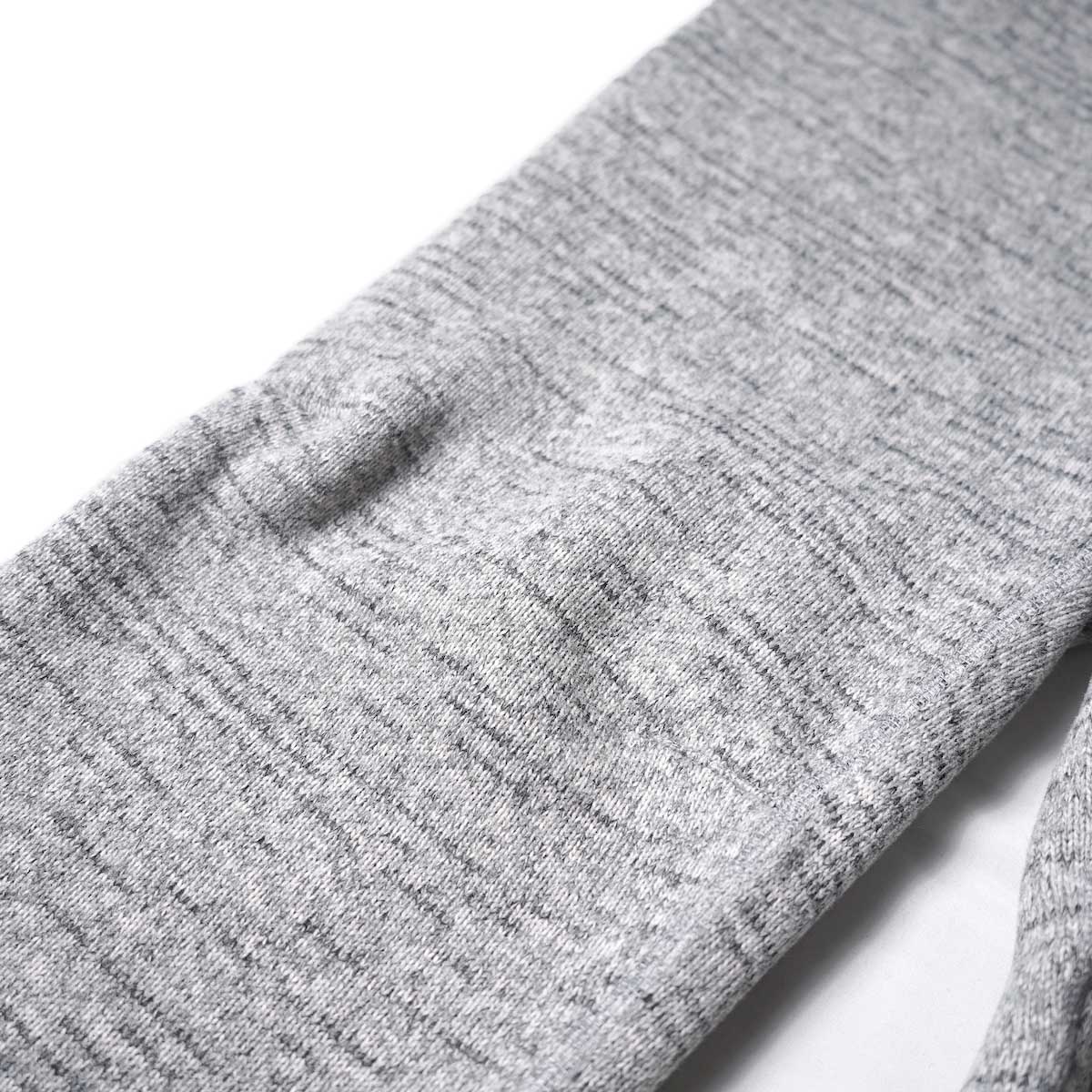 South2 West8 / 2P Cycle Pant - POLARTEC Fleece Lined Jersey (Grey)膝