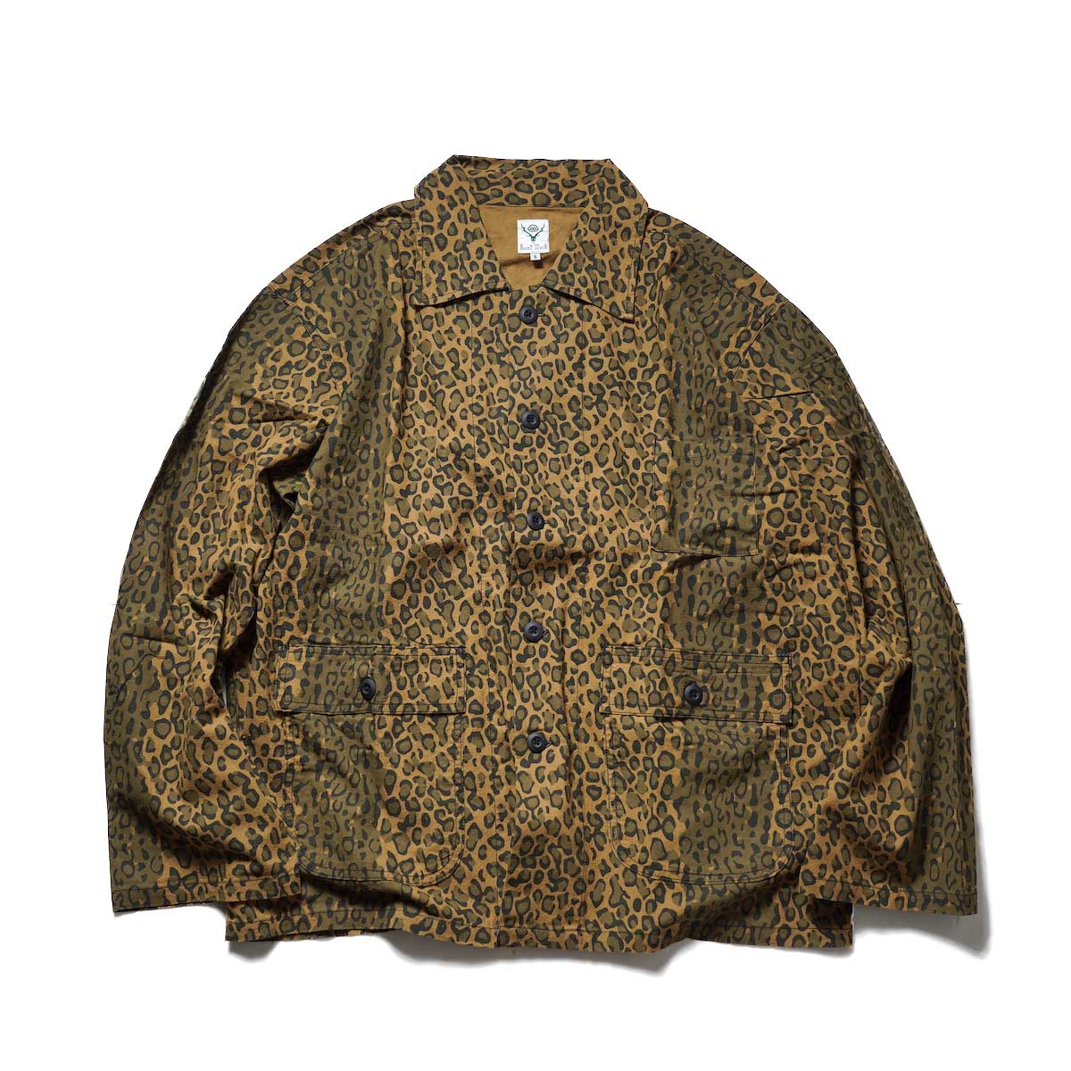 South2 West8 / HUNTING SHIRT - FLANNEL PT. (Leopard)