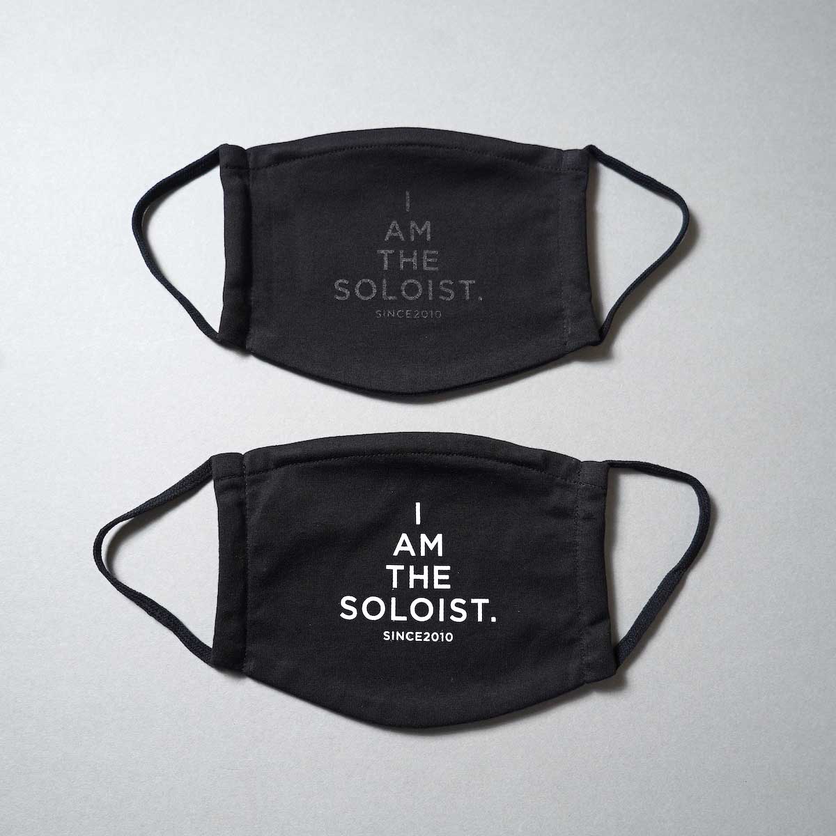 The Soloist / sa.0204AW21 signature face mask.正面