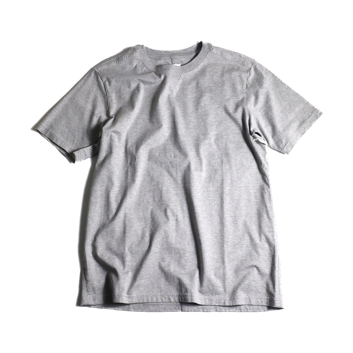 The Soloist / swc.0007a crew neck s/s tee (Gray)正面