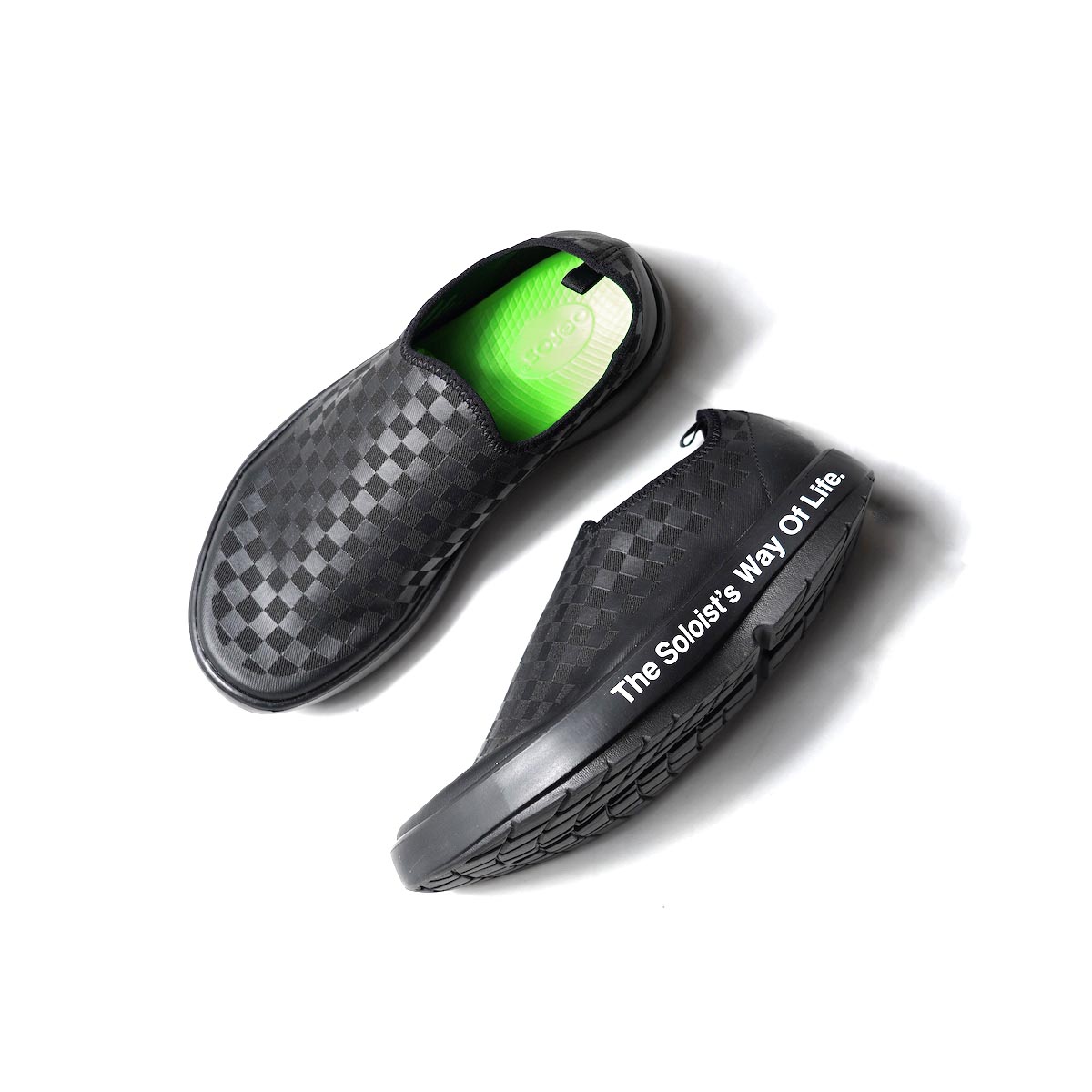 The Soloist / sof.0015 checkershoe. /the Soloist's Way Of LIfe