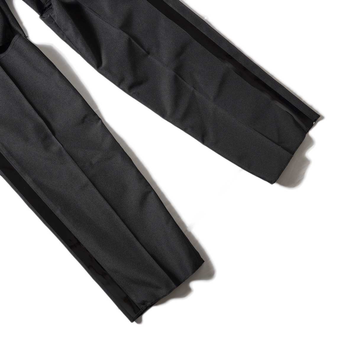 The Soloist / sp.0001 three-way plain front pant. (black)裾