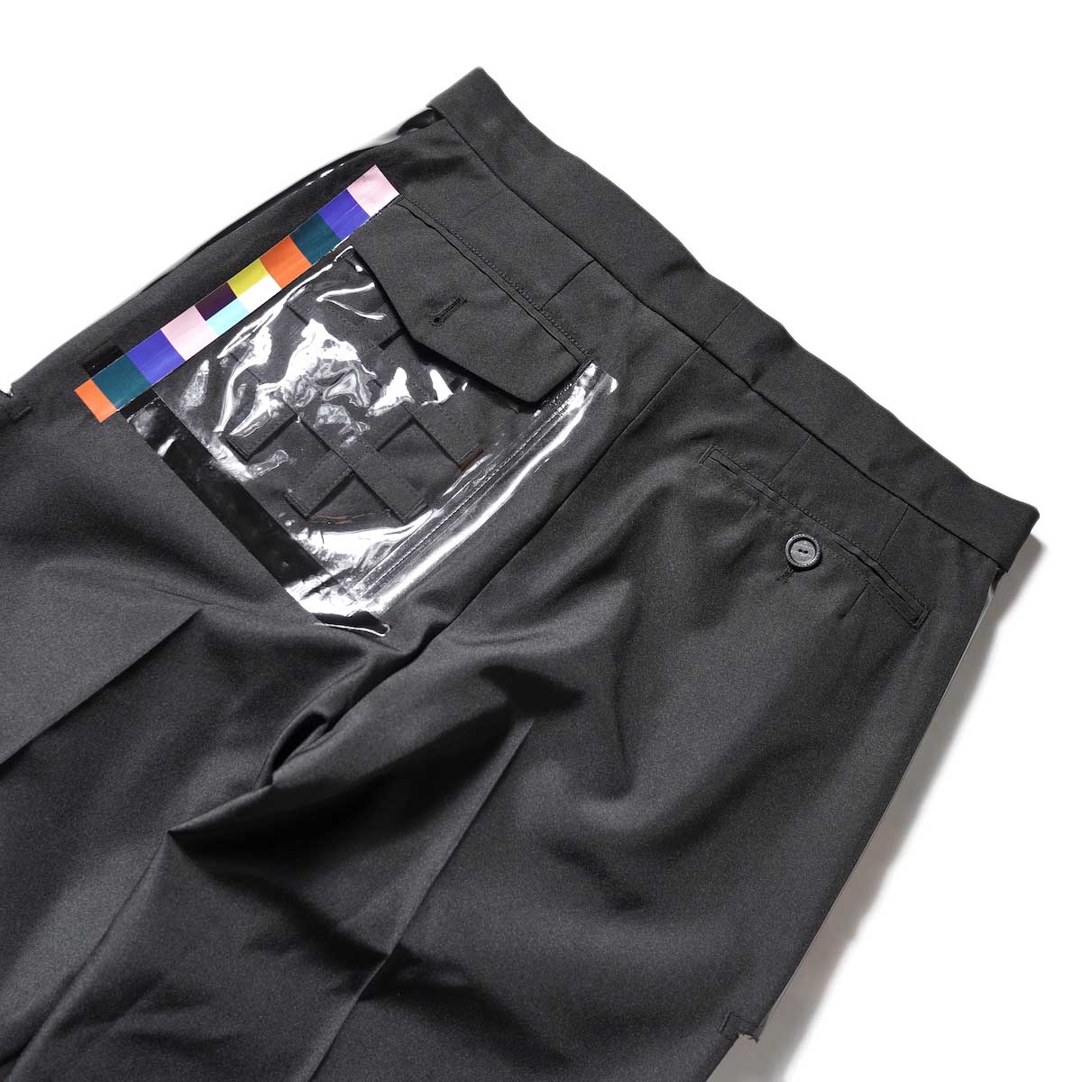 The Soloist / sp.0001 three-way plain front pant. (black)ヒップ