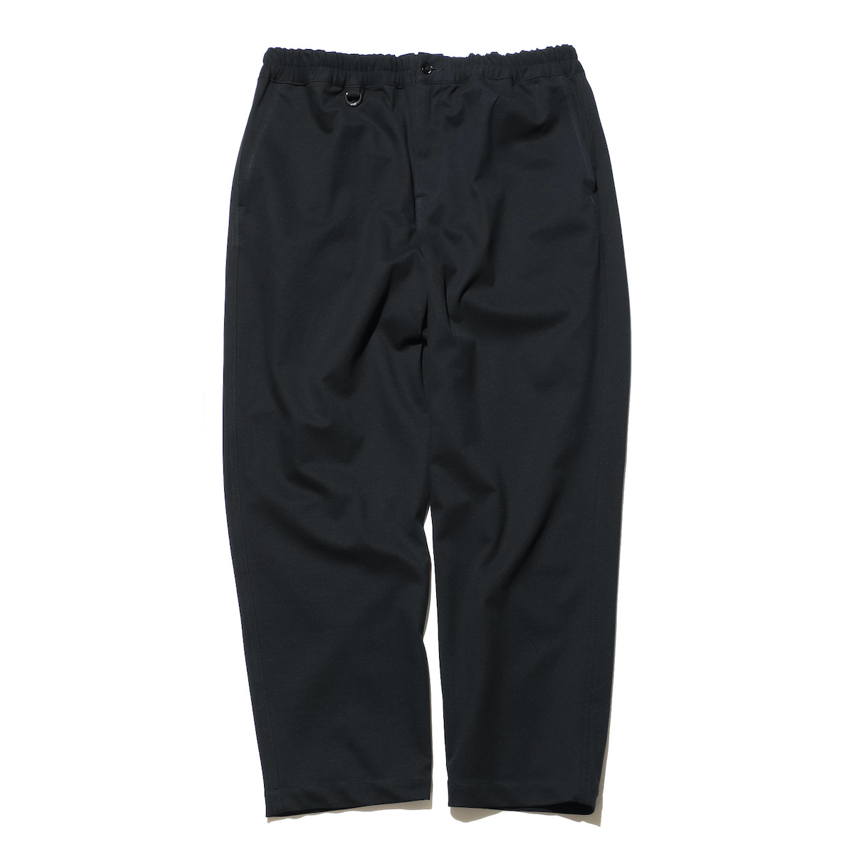 SOPHNET. / CROPPED TAPERED EASY PANTS (Black)