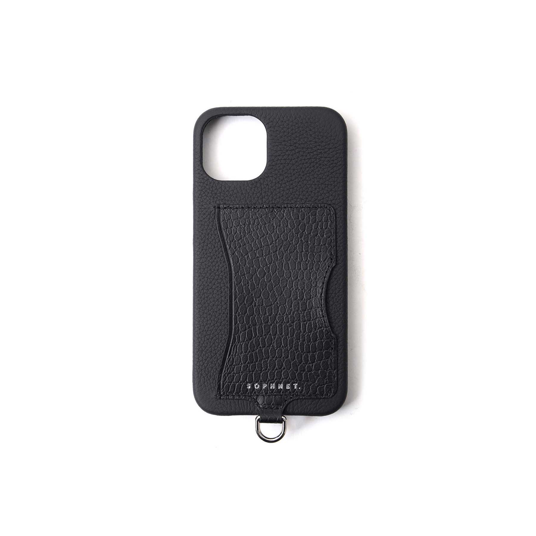 SOPHNET. / DEMIURVO LEATHER PHONE CASE for iPhone (iphone14)