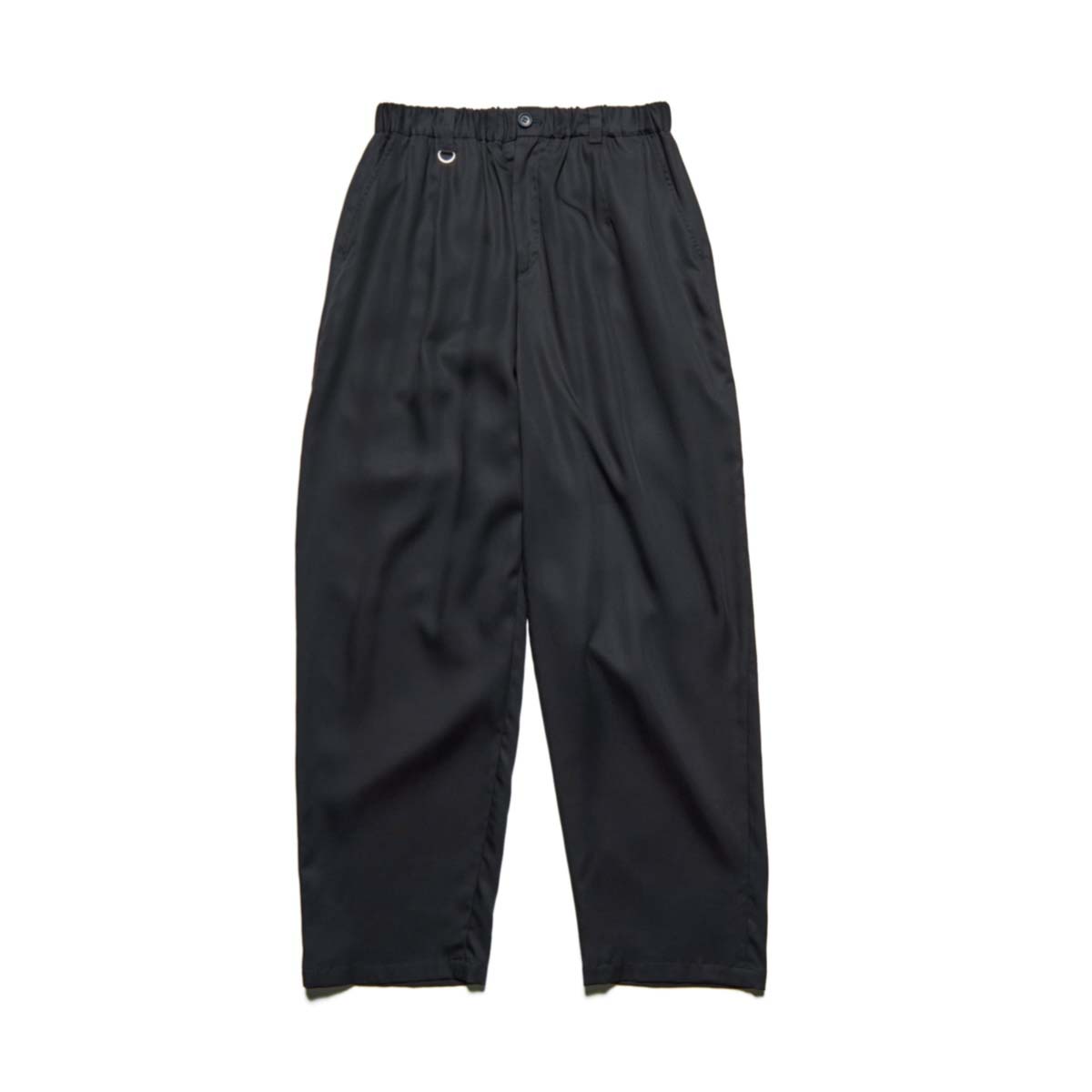 SOPHNET.  / DRAPE TAPERED BOLD PANTS (Black)