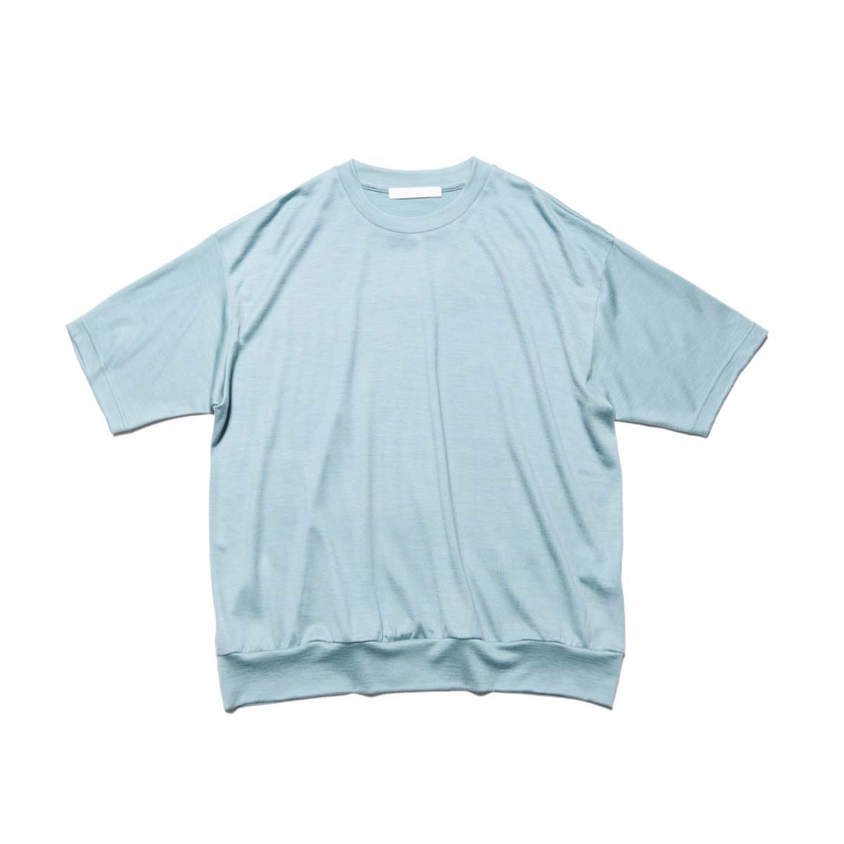 SOPHNET.  / WASHABLE WOOL S/S TOP (Green)