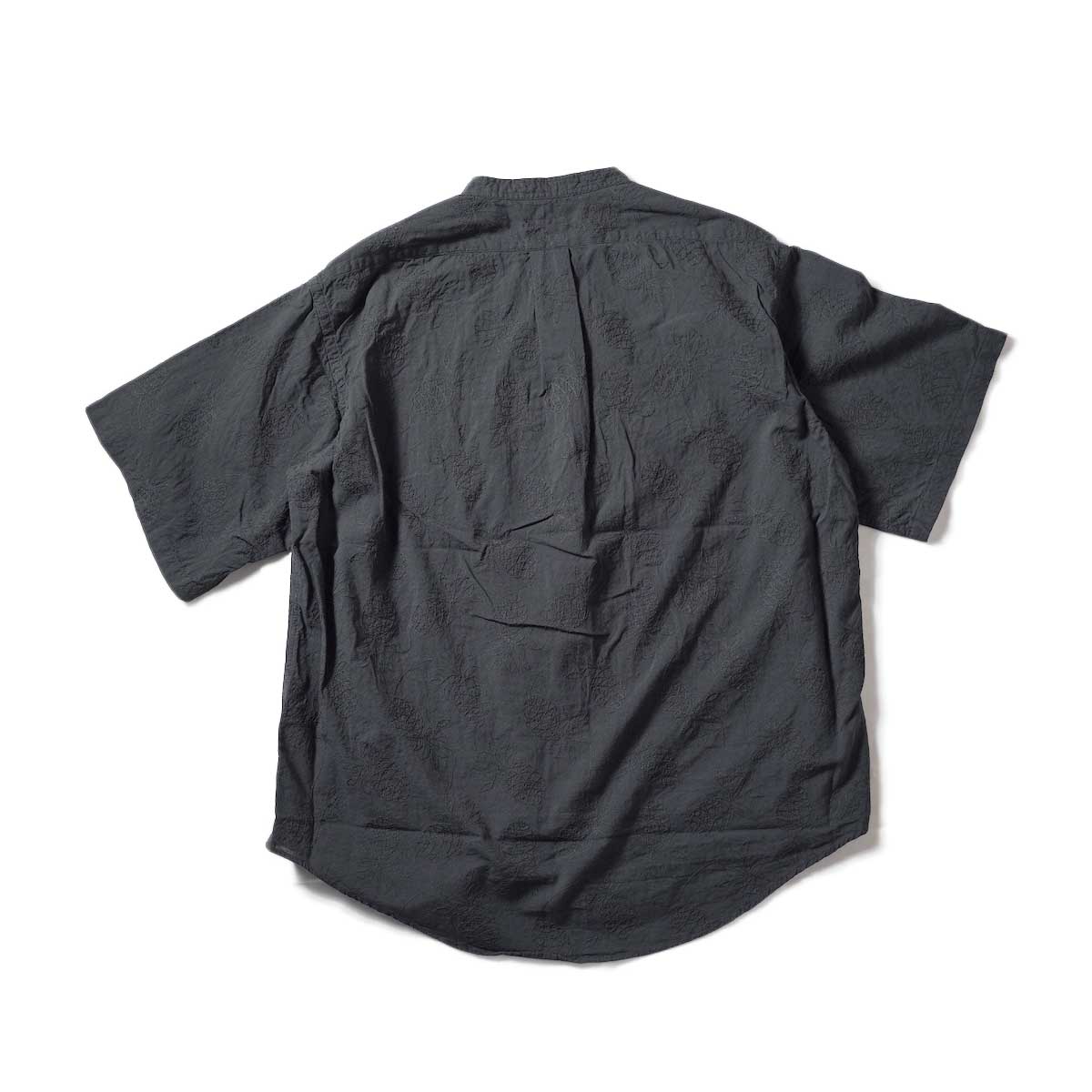 SUNNY SPORTS / LOOSE-FIT STAND SS SHIRTS (Black)背面